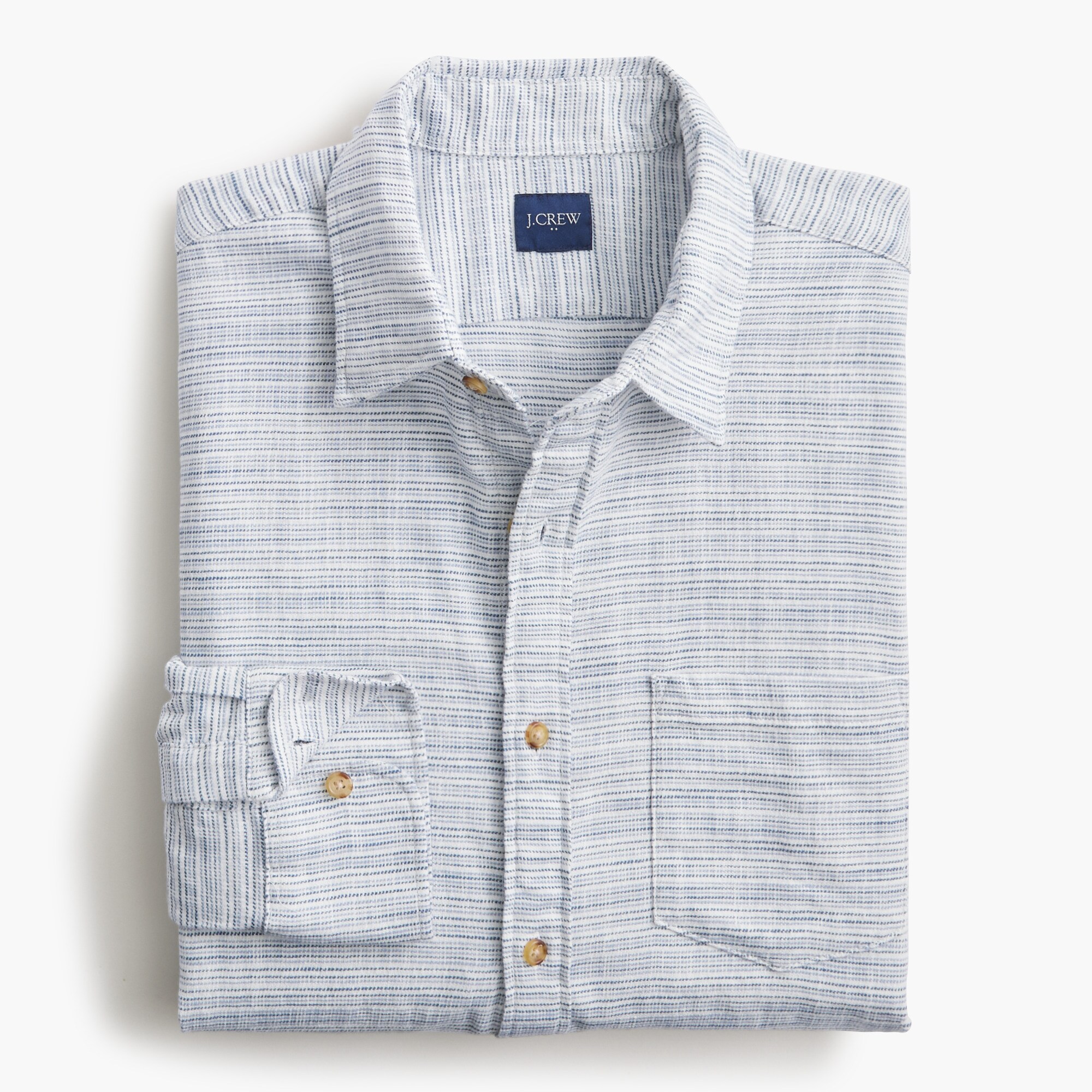slub dobby shirt for men