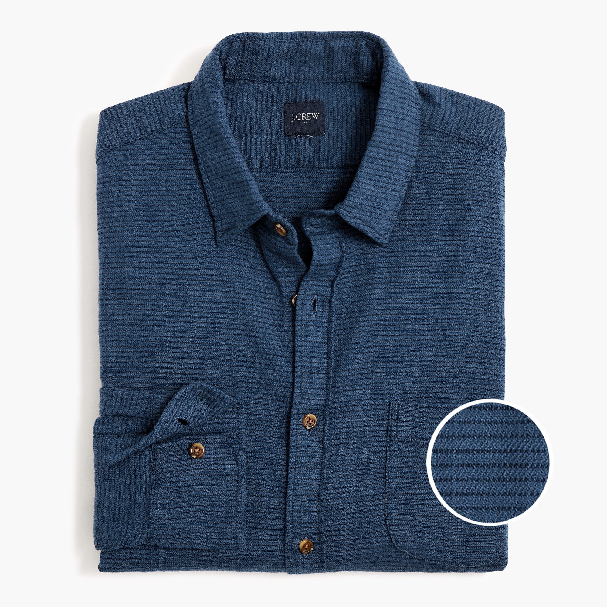  Slub dobby shirt