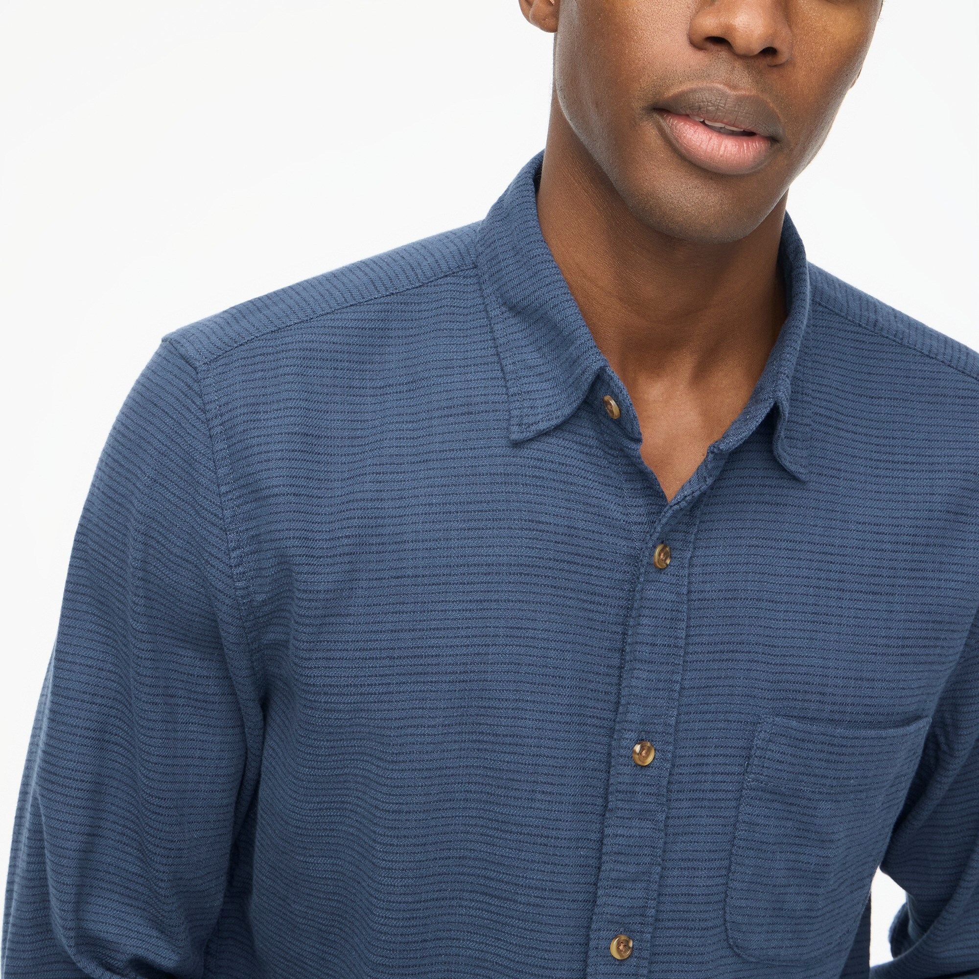 Slub dobby shirt