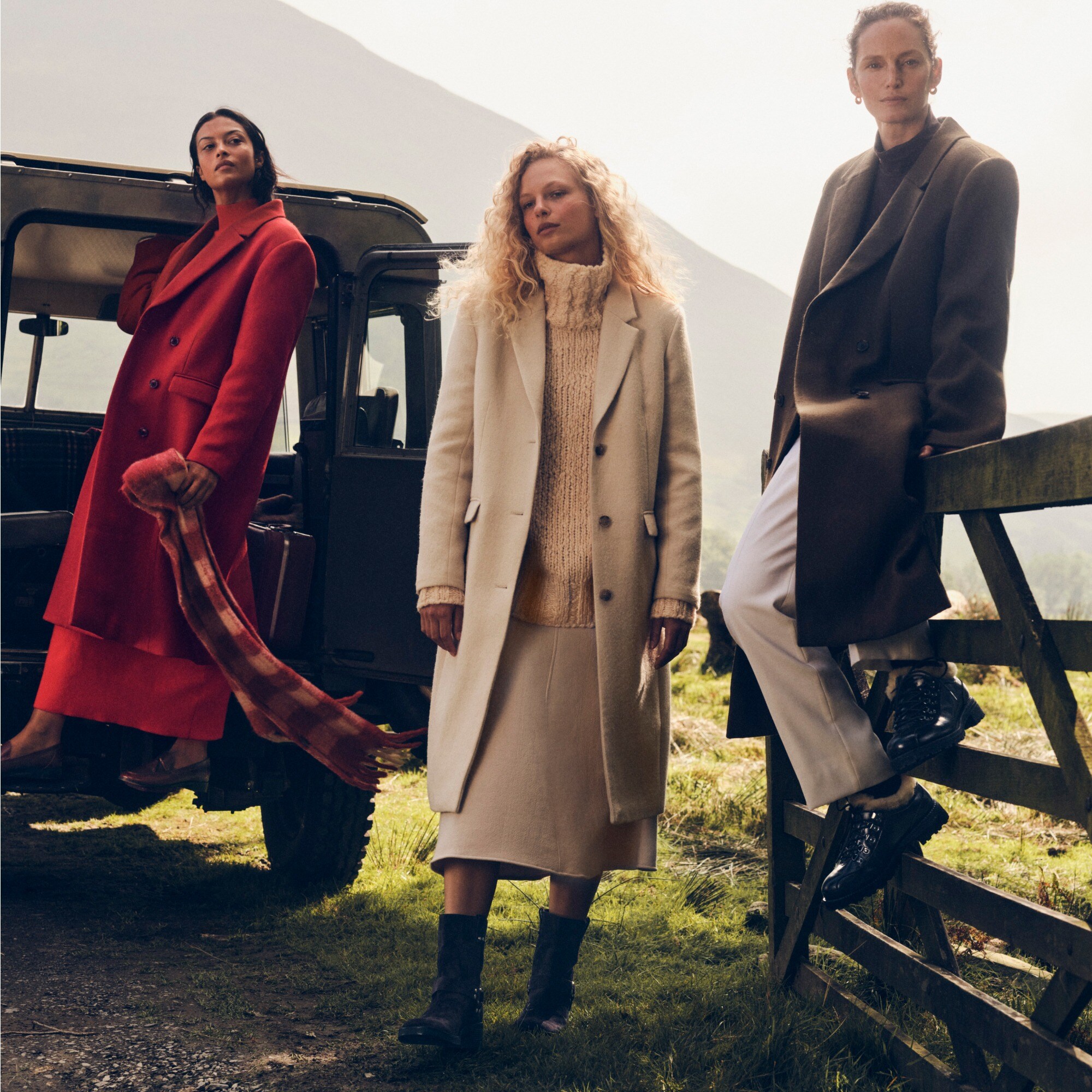 J.Crew: Savoy Topcoat In Italian Wool-blend Melton For Women