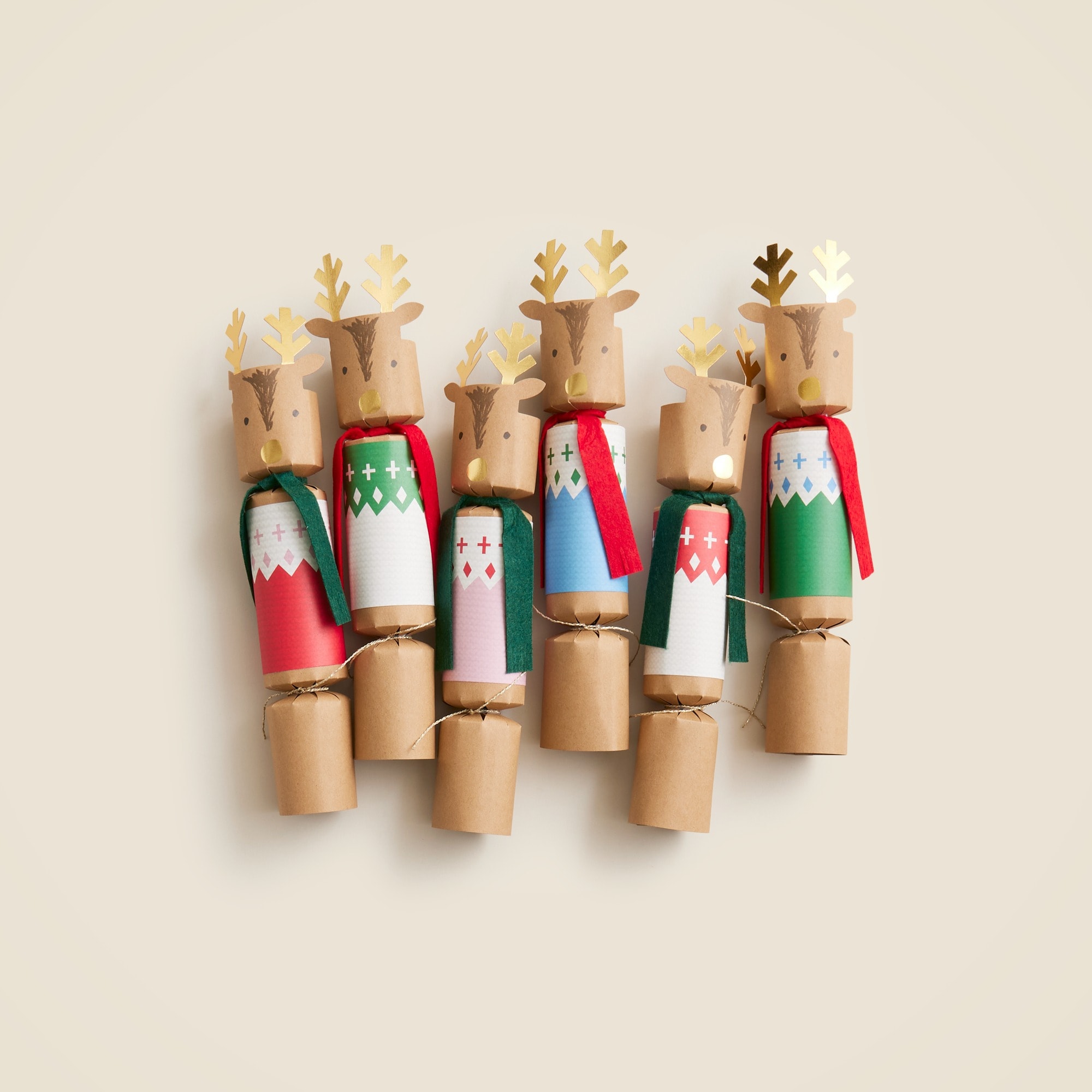 Meri Meri™ reindeer crackers pack-of-six