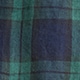 Baird McNutt Irish linen point-collar shirt COOPER GREEN BLUE