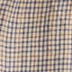 Baird McNutt Irish linen point-collar shirt MAY BROWN BLUE