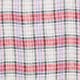 Baird McNutt Irish linen shirt IAN WHITE RED MULTI