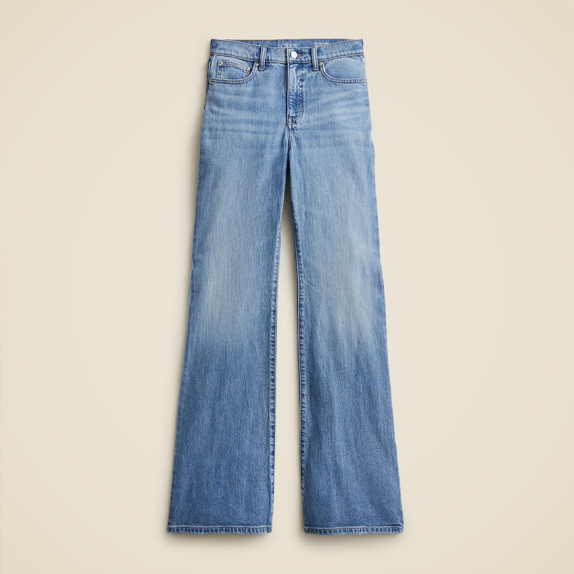 High-rise flare jean