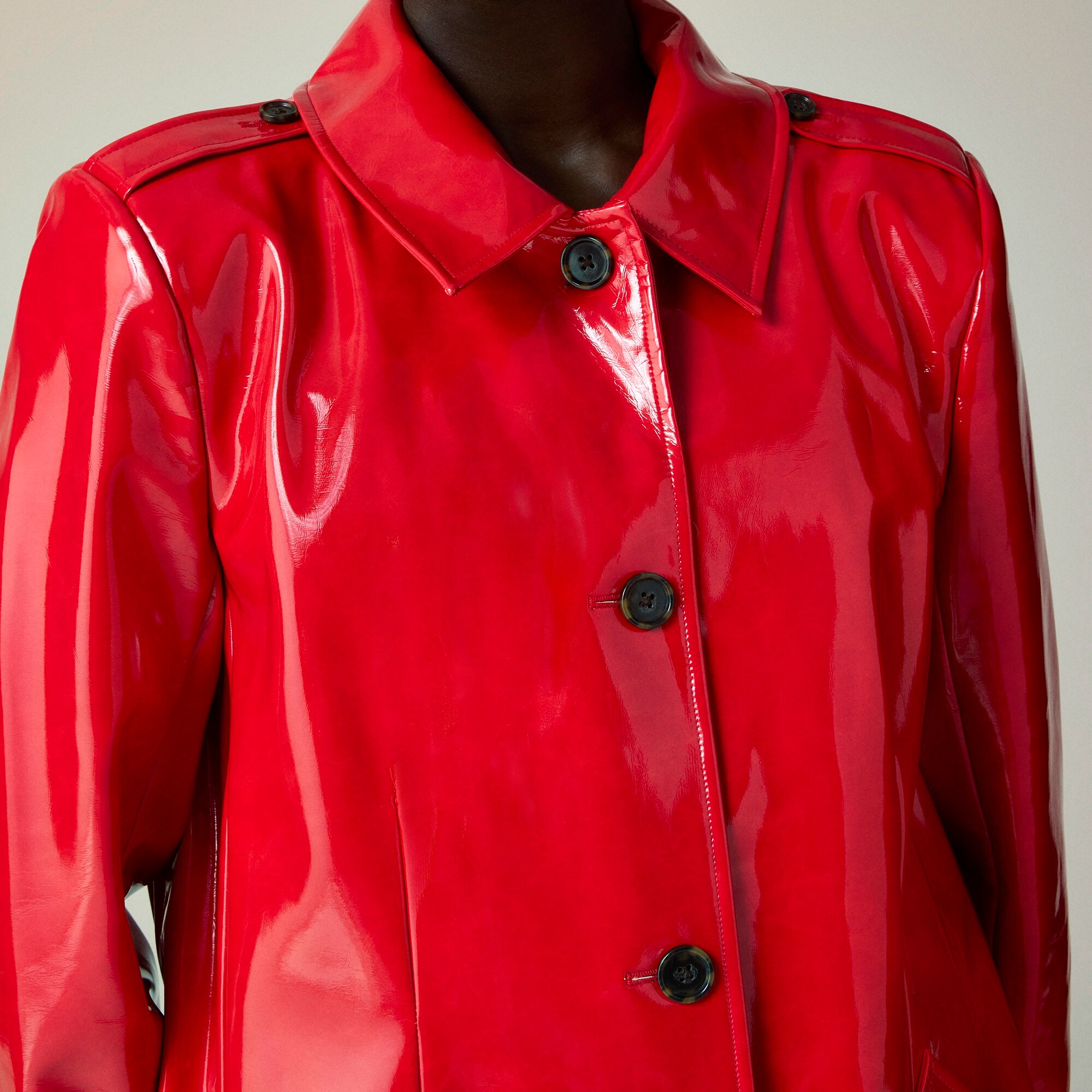 J.Crew: Christopher John Rogers X J.Crew Topcoat In Red