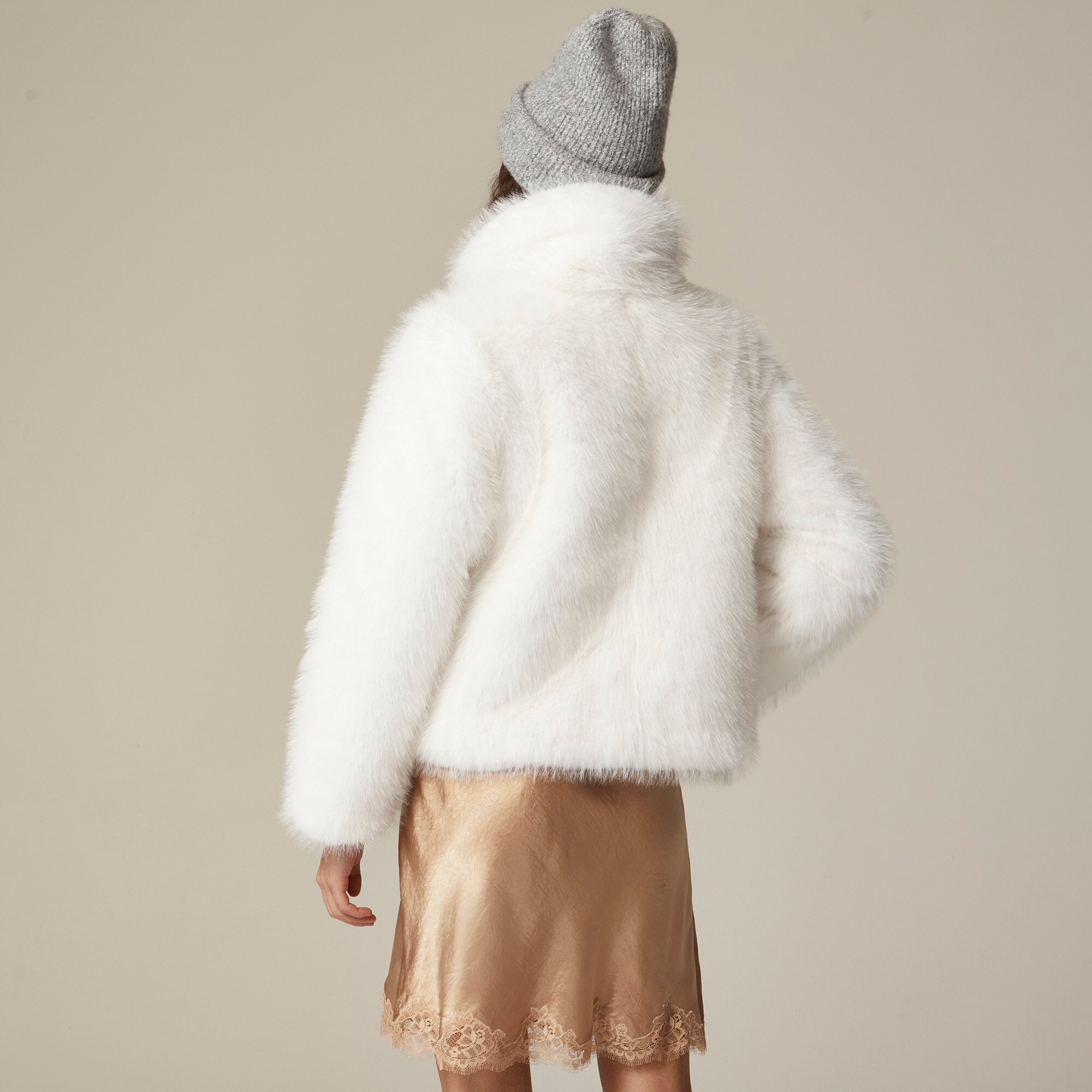Collection faux-fur jacket