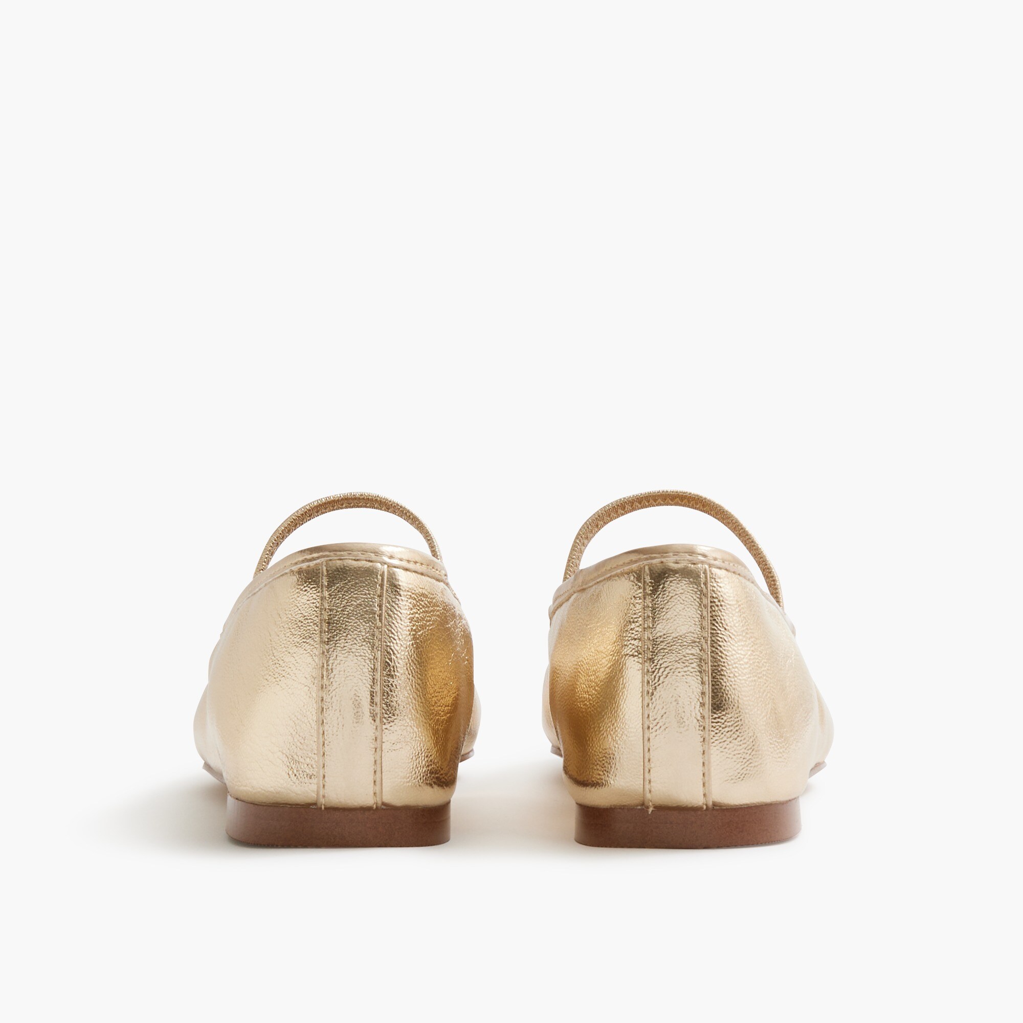 Ballet flats with strap