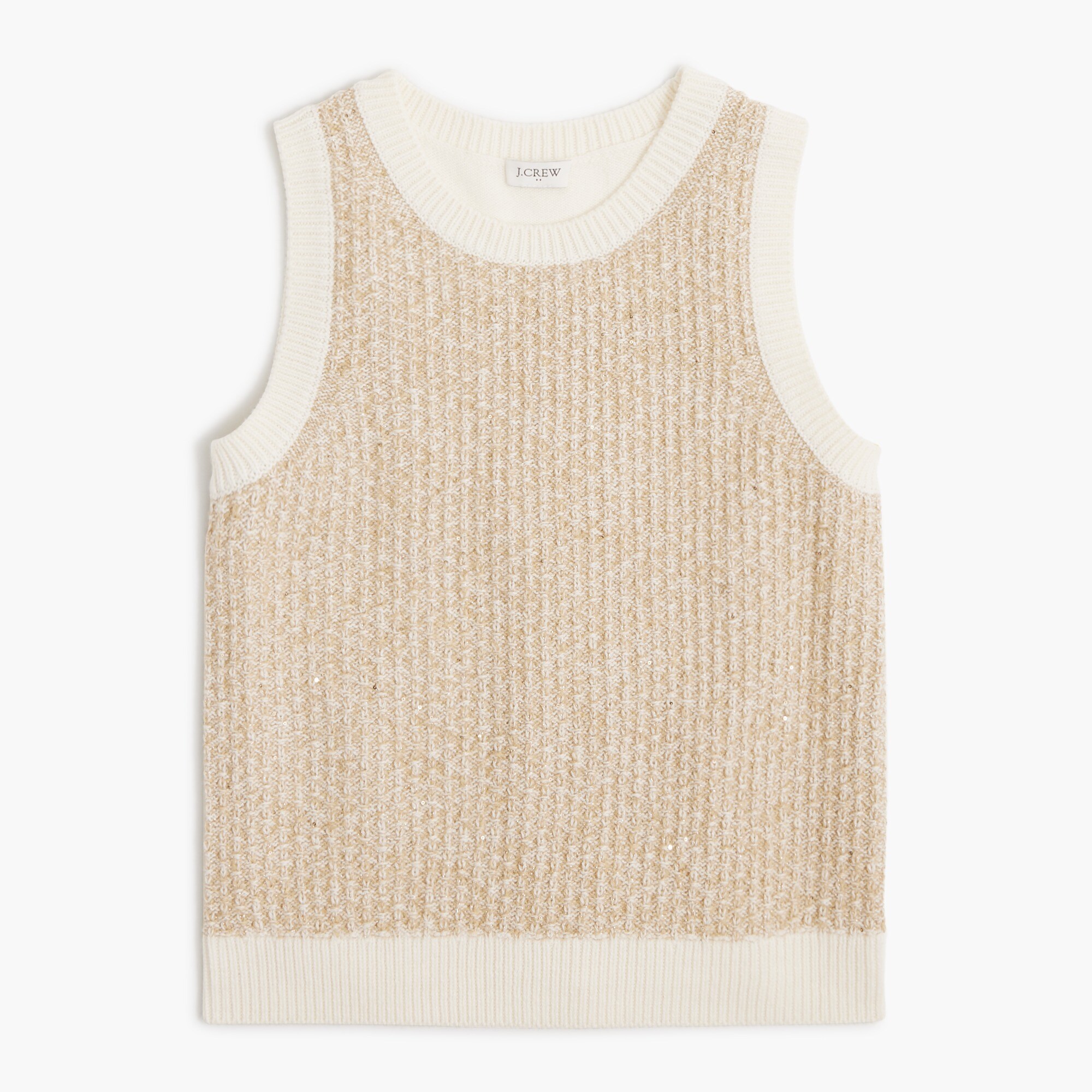 Shimmer sweater-vest