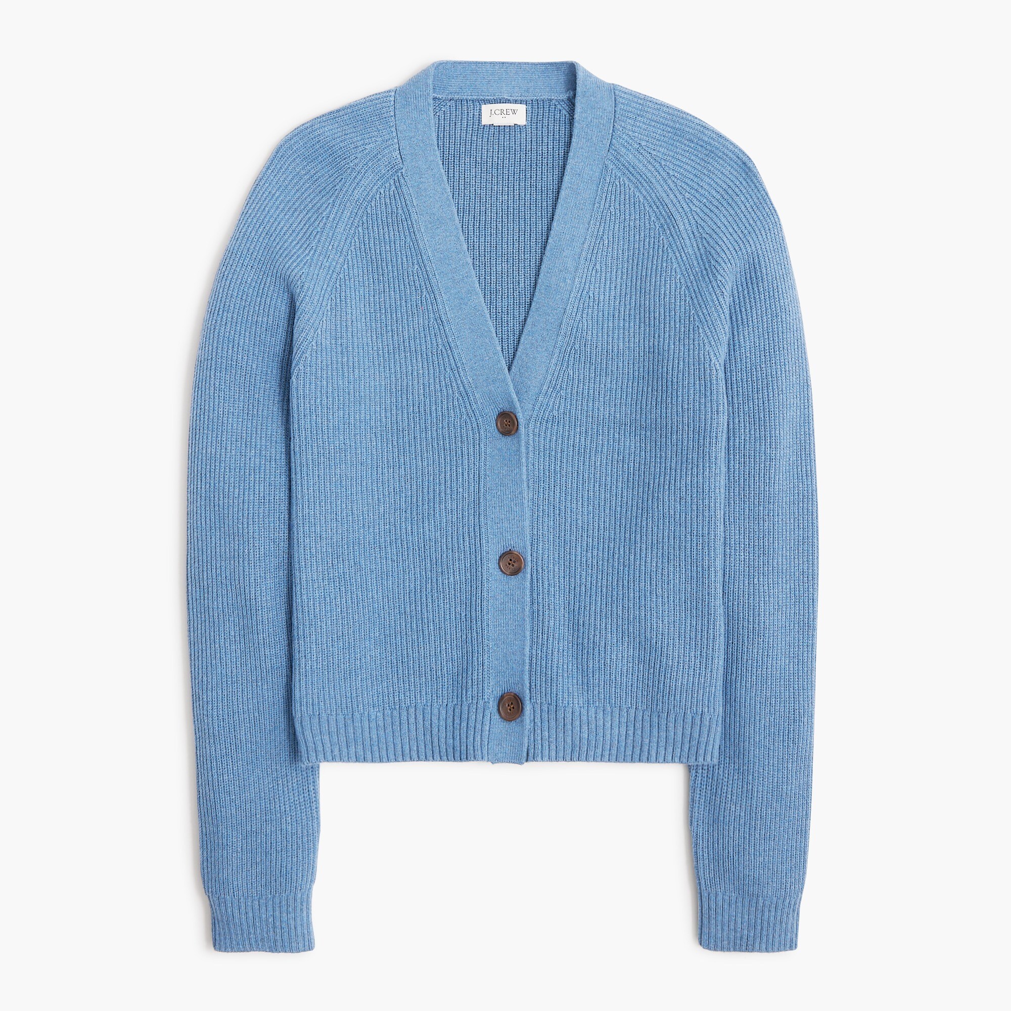 Cotton-blend cardigan sweater