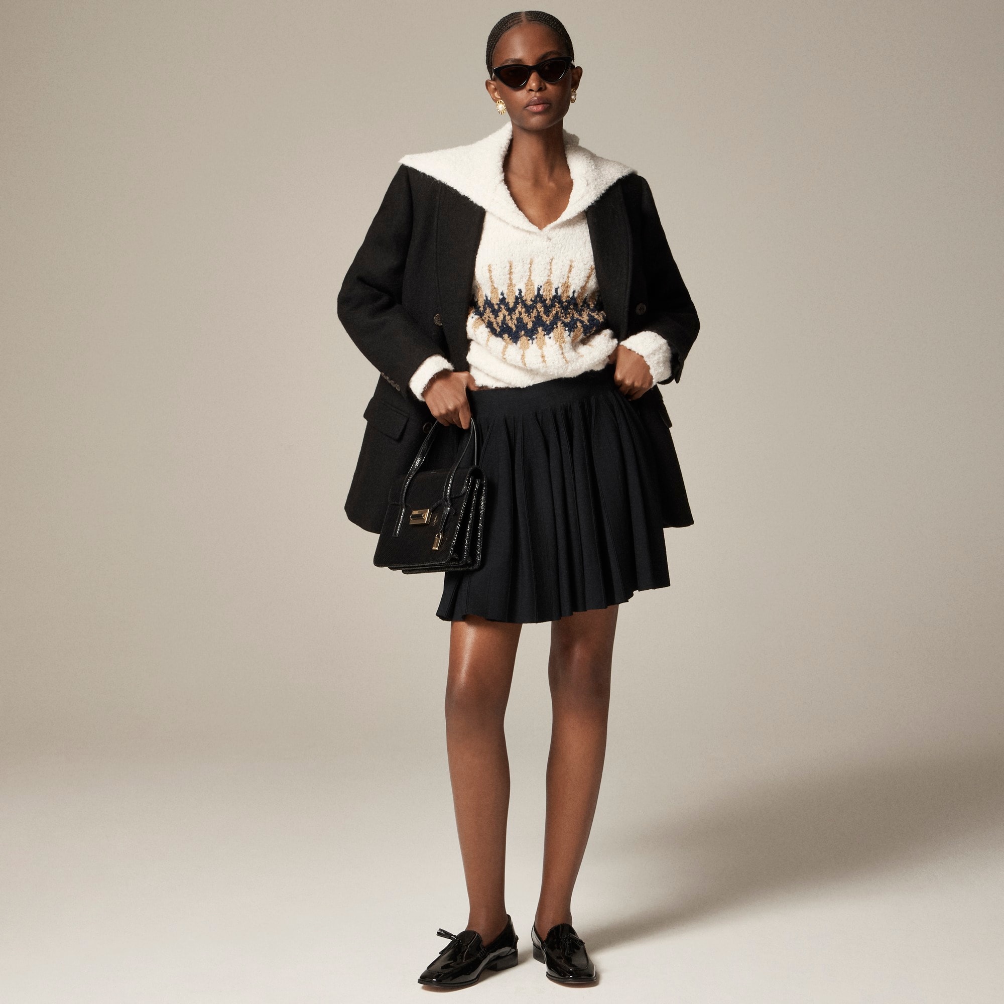 J.Crew Flouncy Sweater Mini Skirt For Women