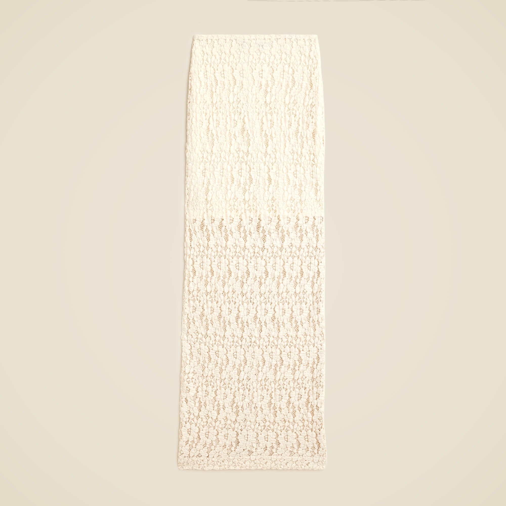 Lace maxi skirt