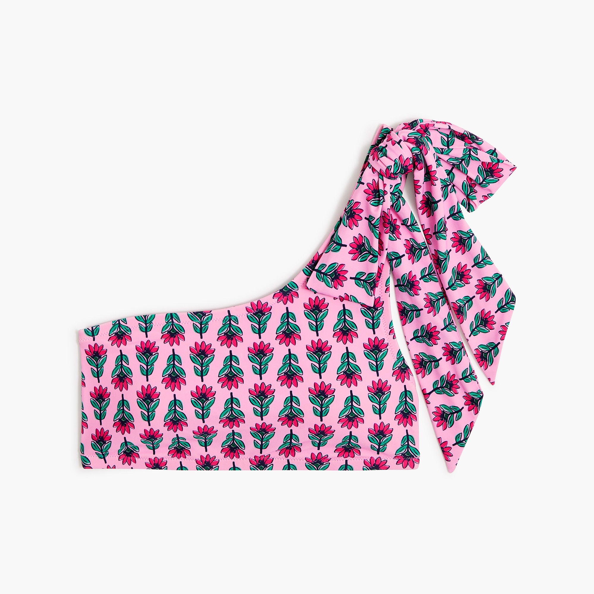 One-shoulder Bow Bikini Top For Women | Factory