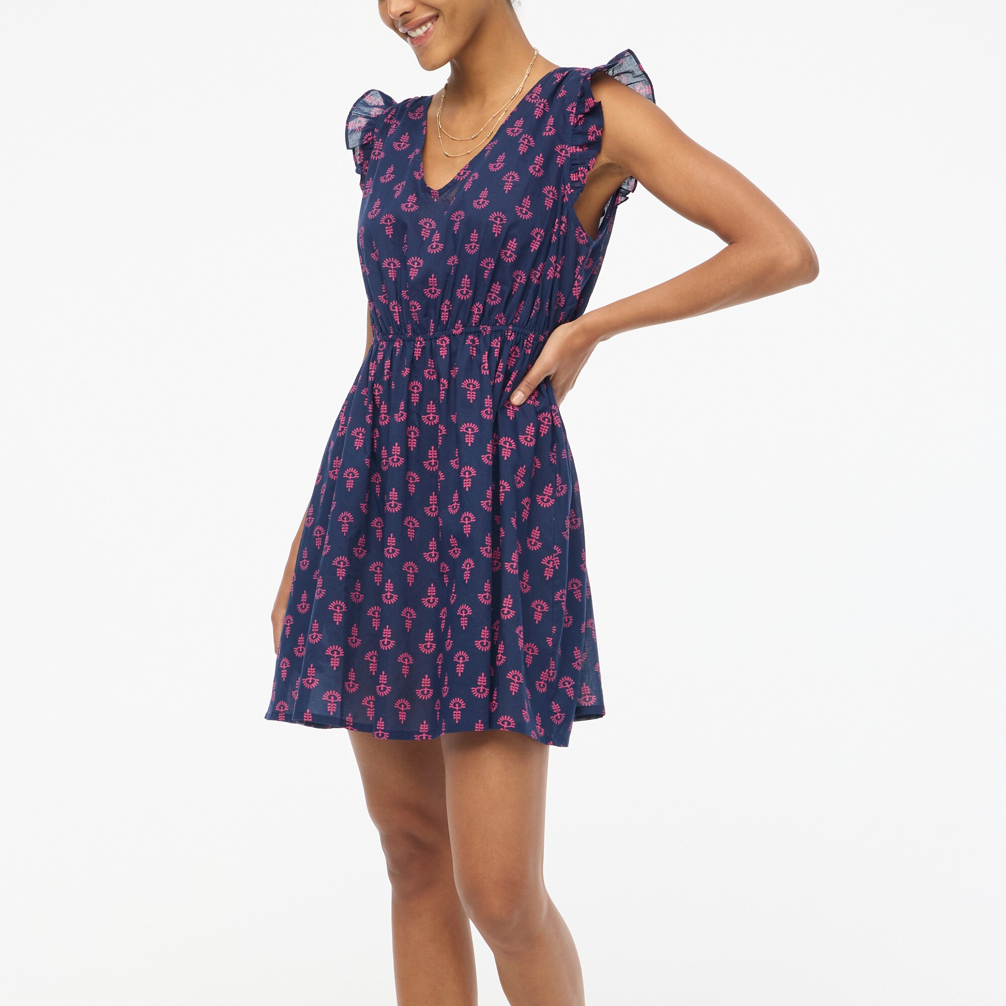  Tie-back beach dress