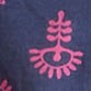 Tie-back beach dress ANTIQUE NAVY SOFT FUCHS factory: tie-back beach dress for women
