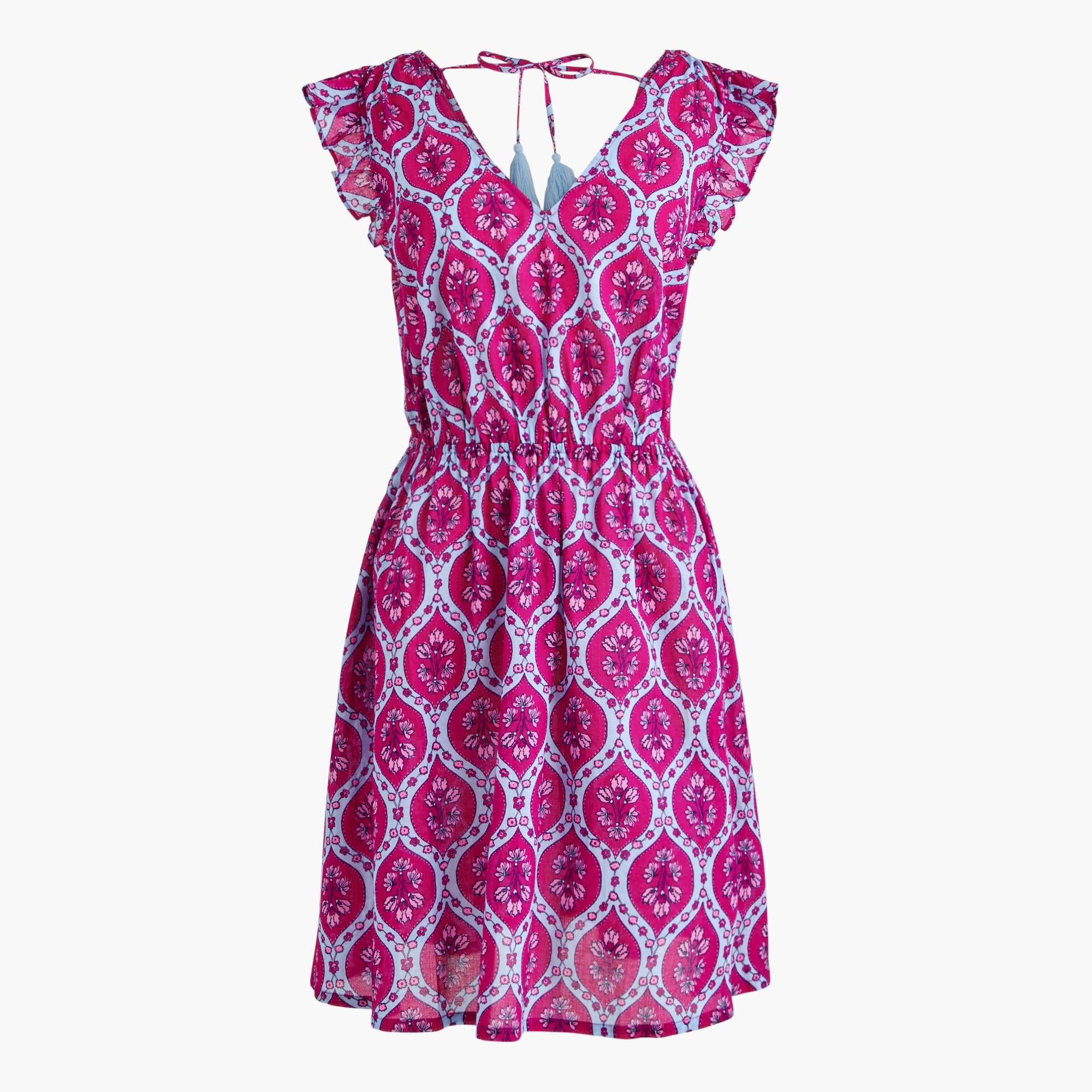 Tie-back beach dress