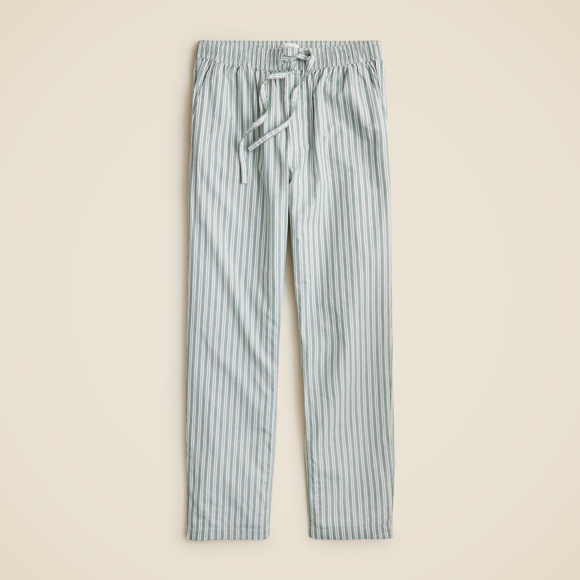 Pajama pant in cotton poplin
