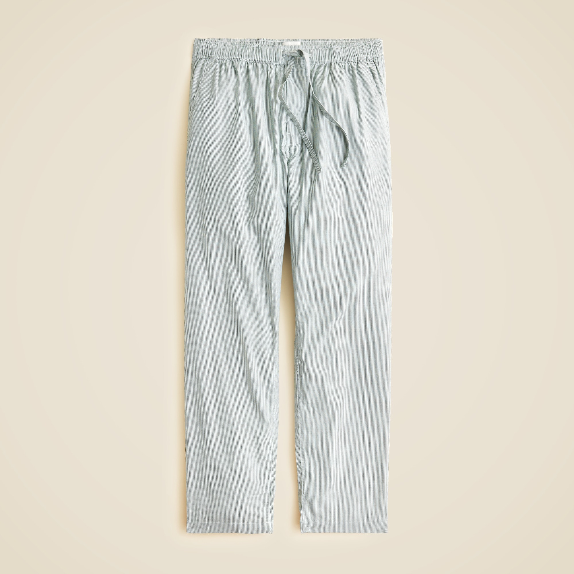 Pajama pant in cotton poplin