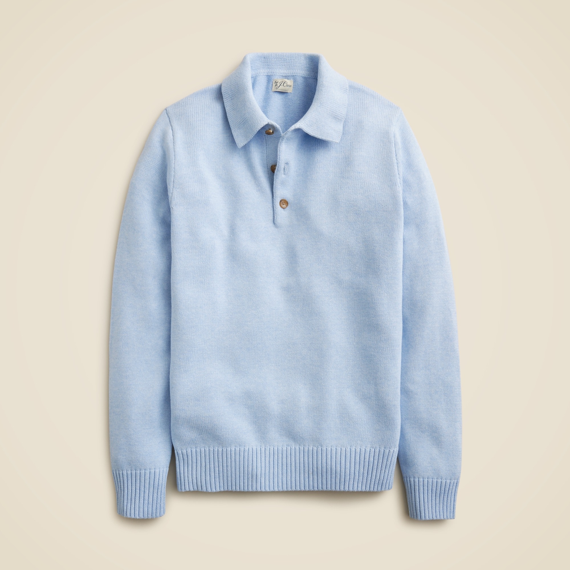 mens Heritage cotton sweater-polo