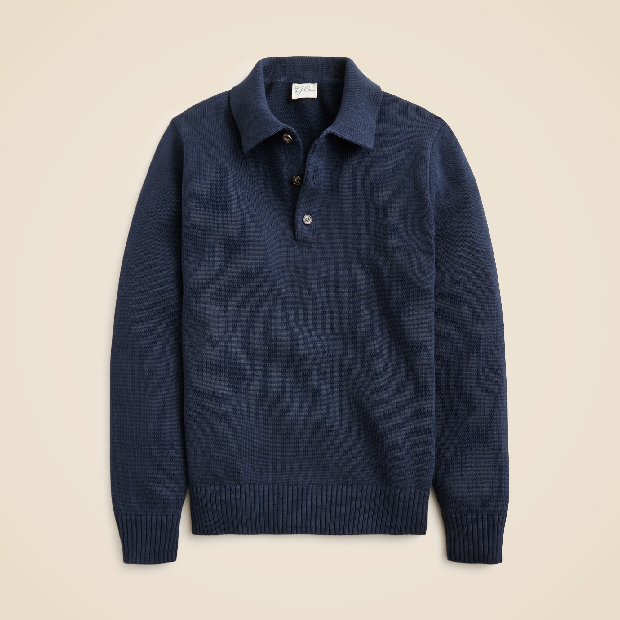 mens Heritage cotton sweater-polo