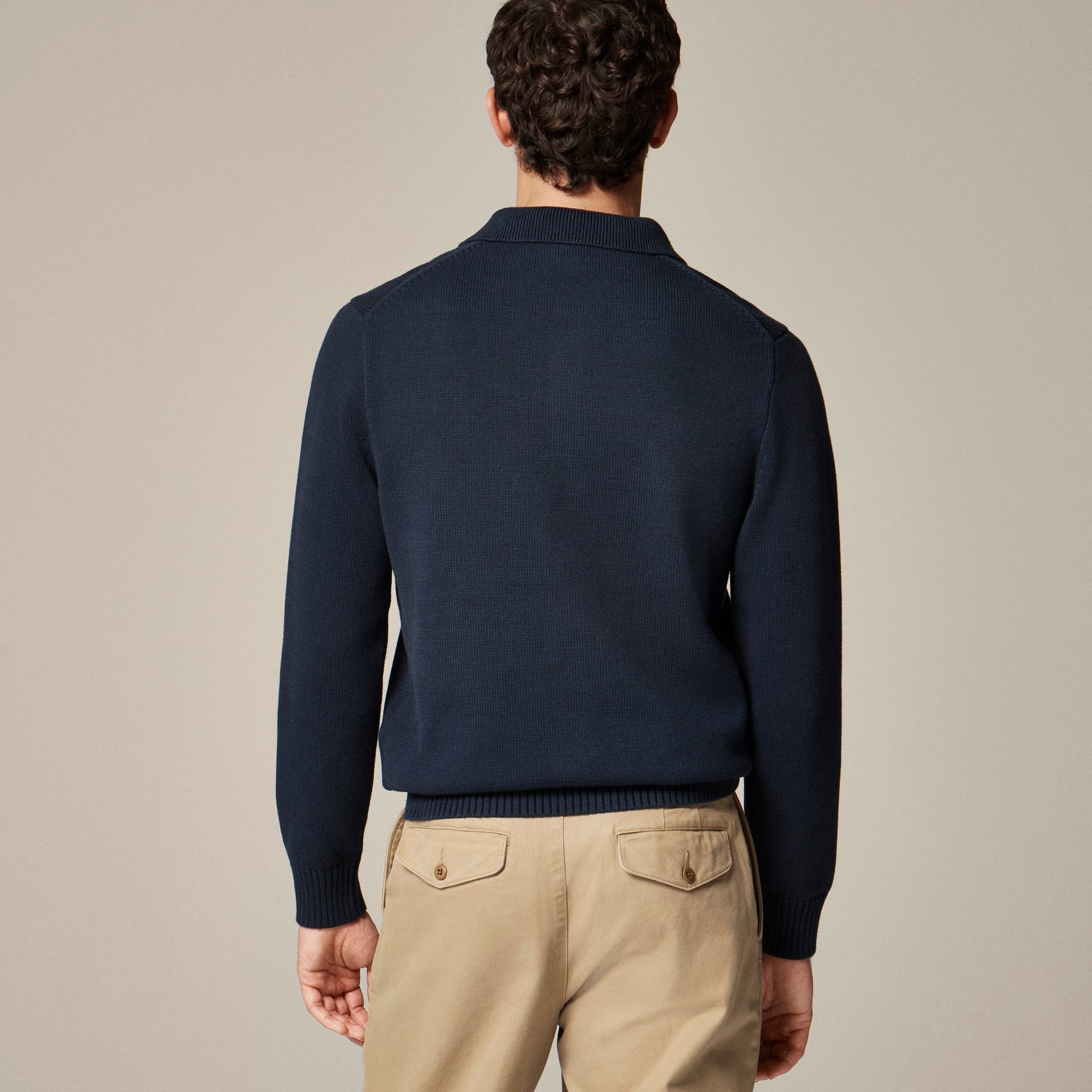 Heritage cotton sweater-polo