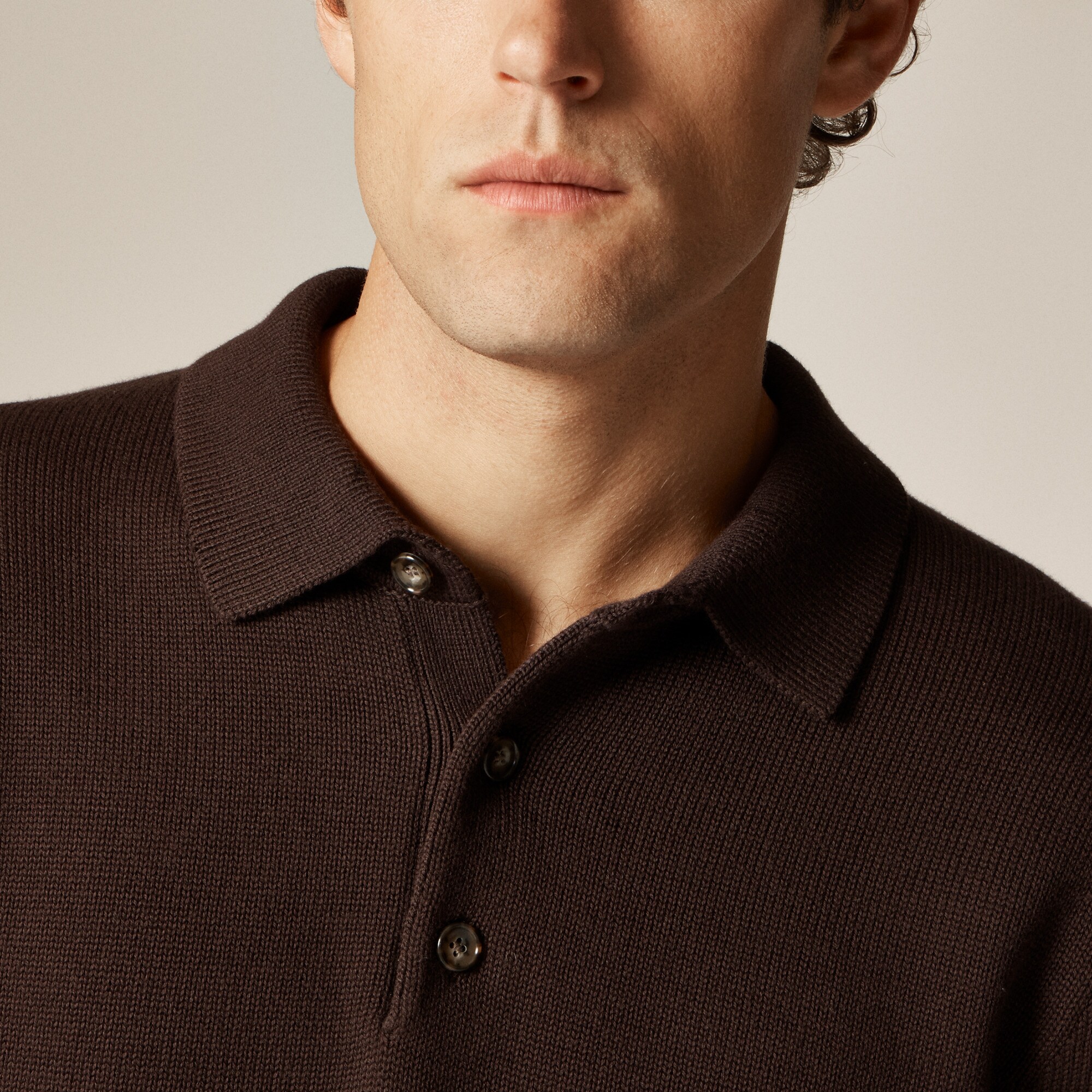 Heritage cotton sweater-polo