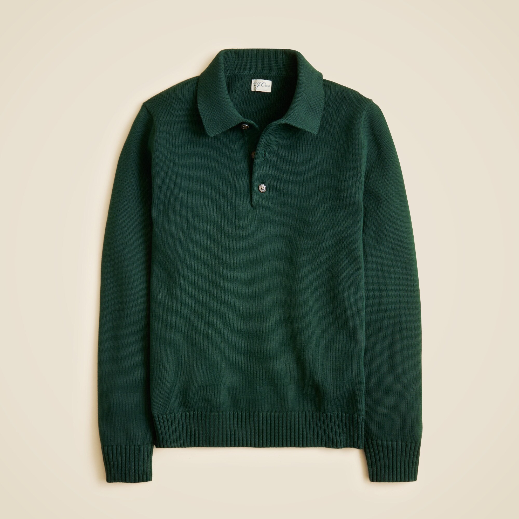 Heritage cotton sweater-polo