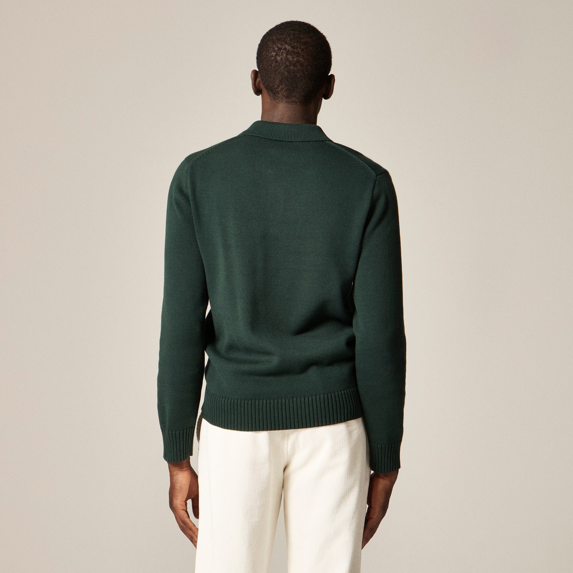 Heritage cotton sweater-polo