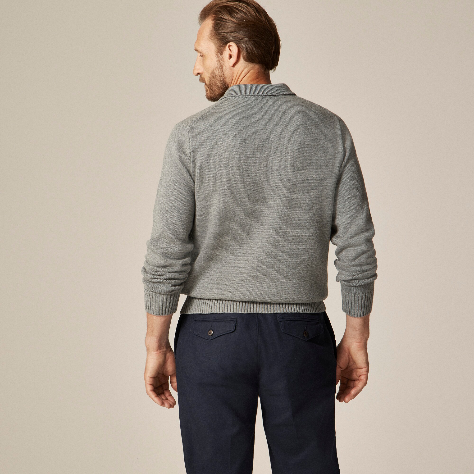 Heritage cotton sweater-polo - thumbnail 10