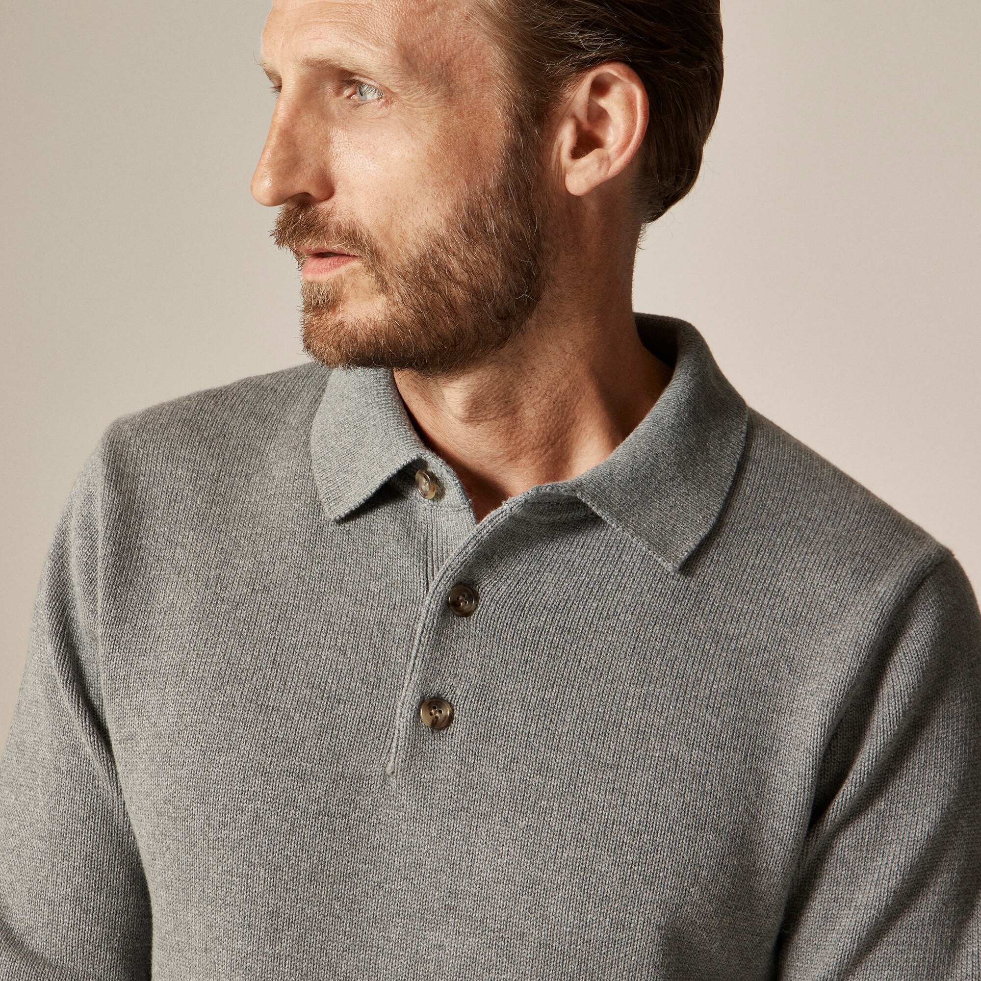 Heritage cotton sweater-polo