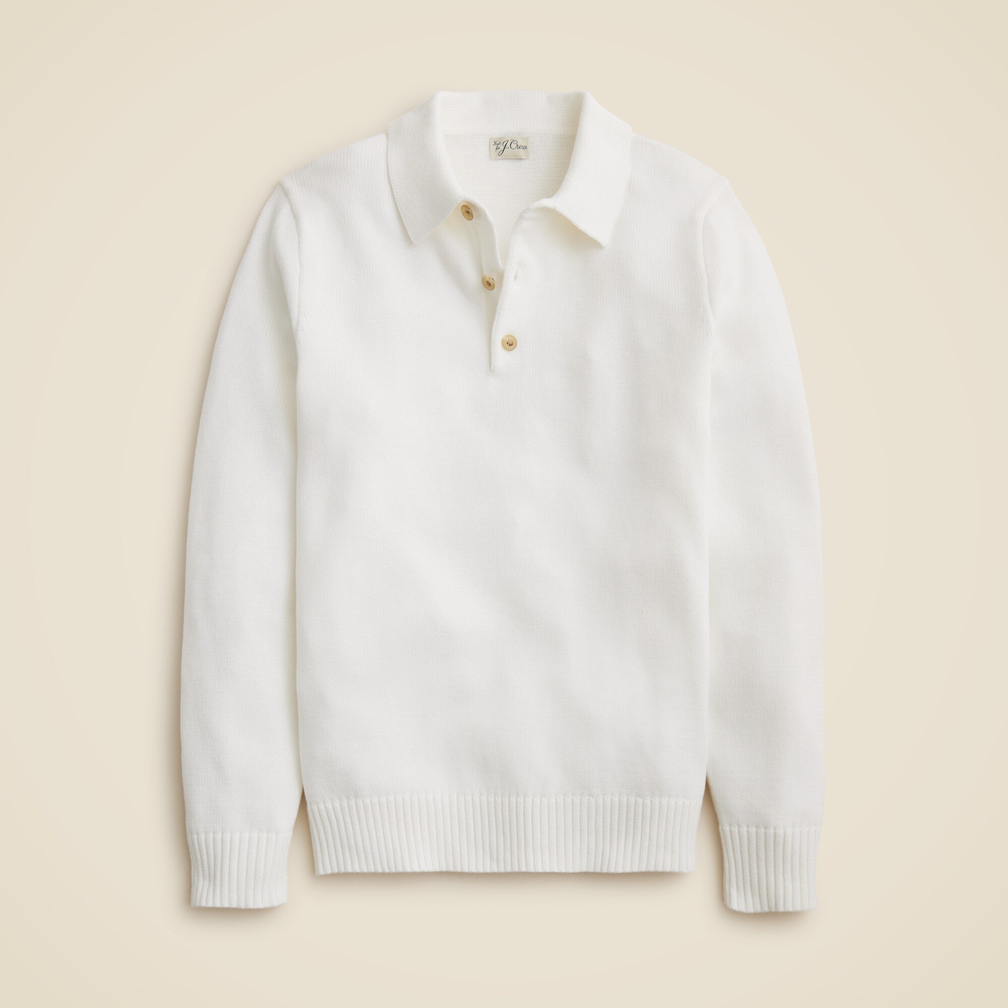 mens Heritage cotton sweater-polo