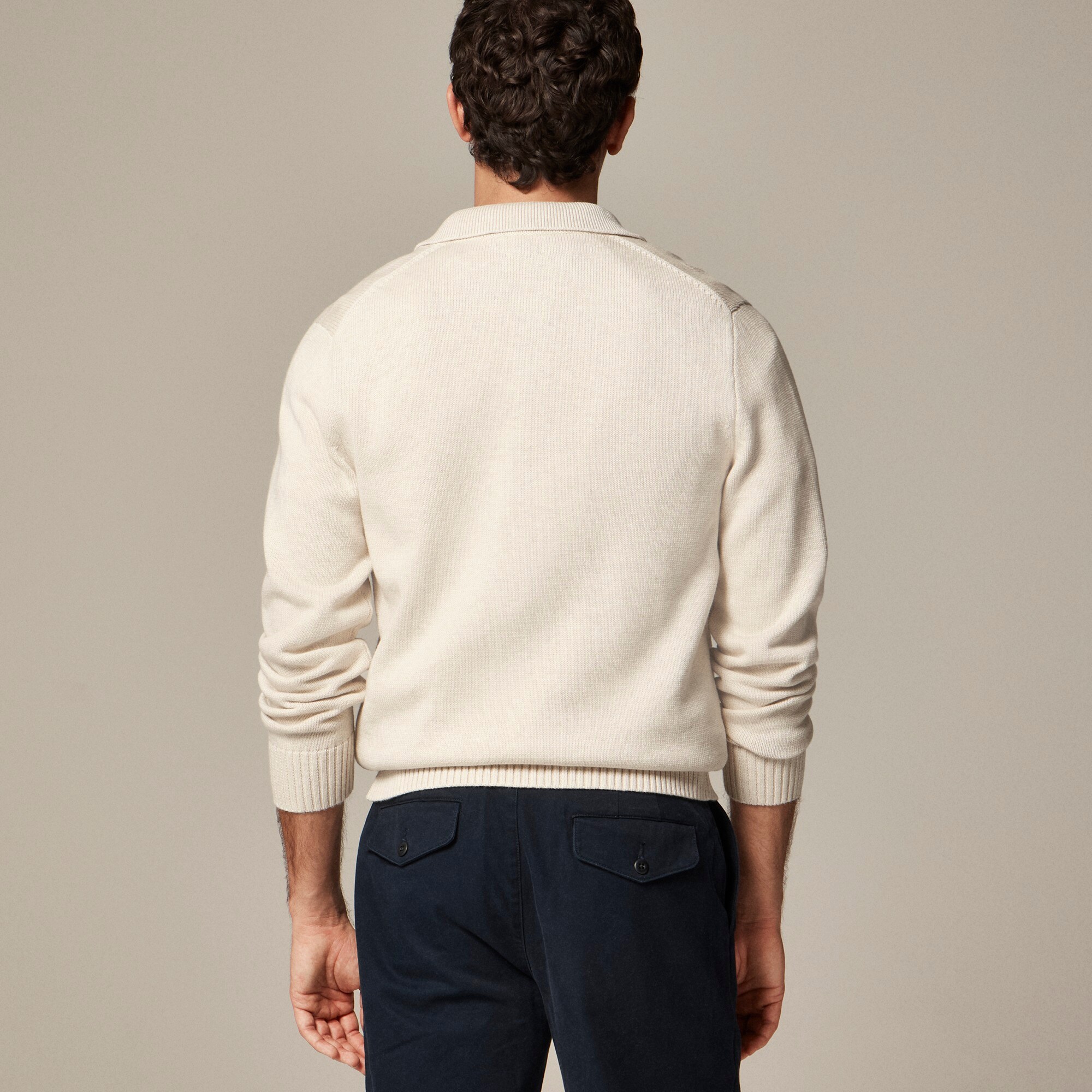 Heritage cotton sweater-polo