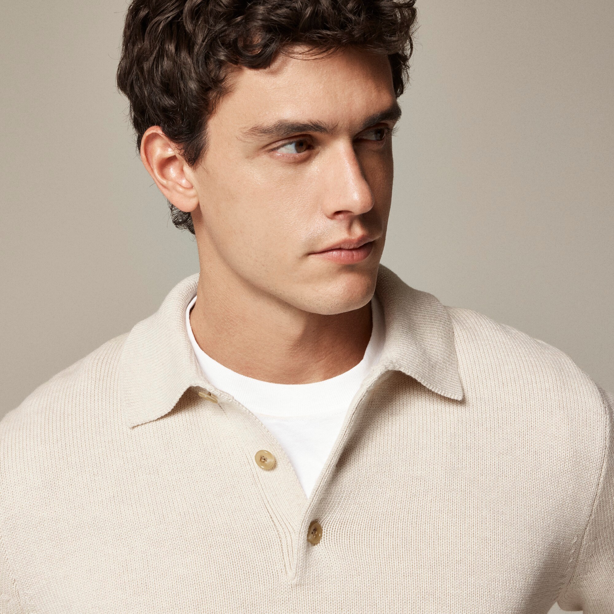 Heritage cotton sweater-polo