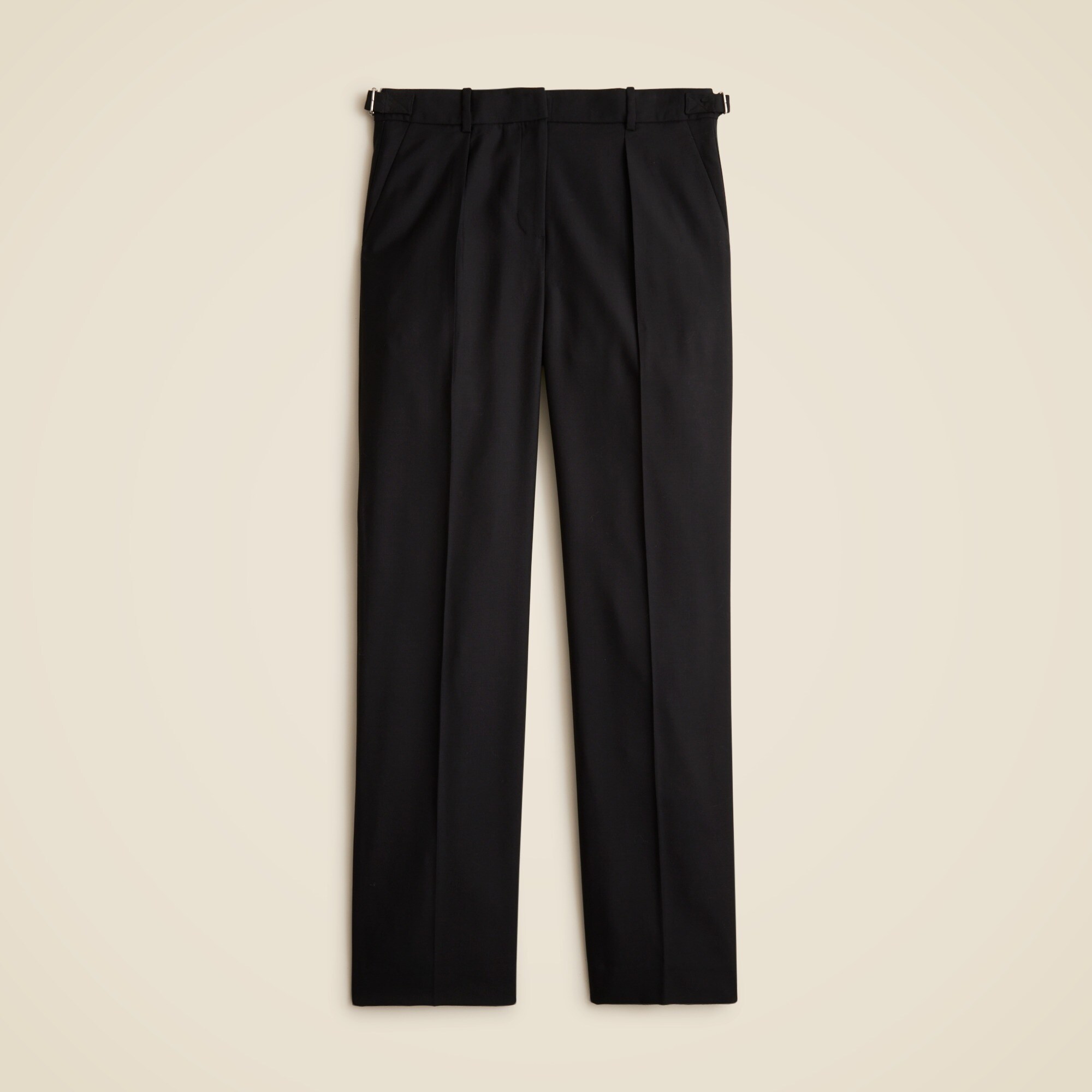 womens Collection high-rise Portia pant in tuxedo wool