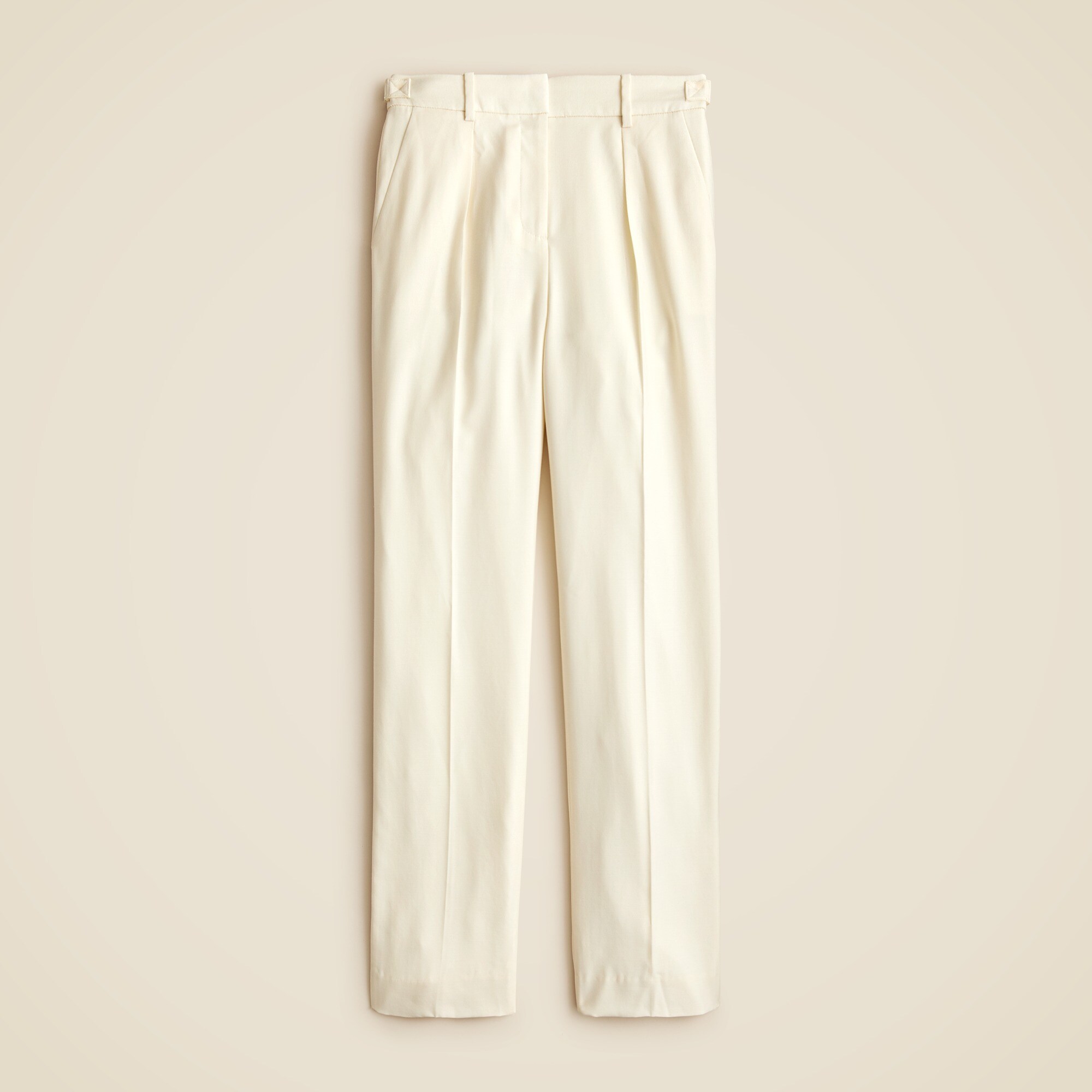 Collection high-rise Portia pant in tuxedo wool