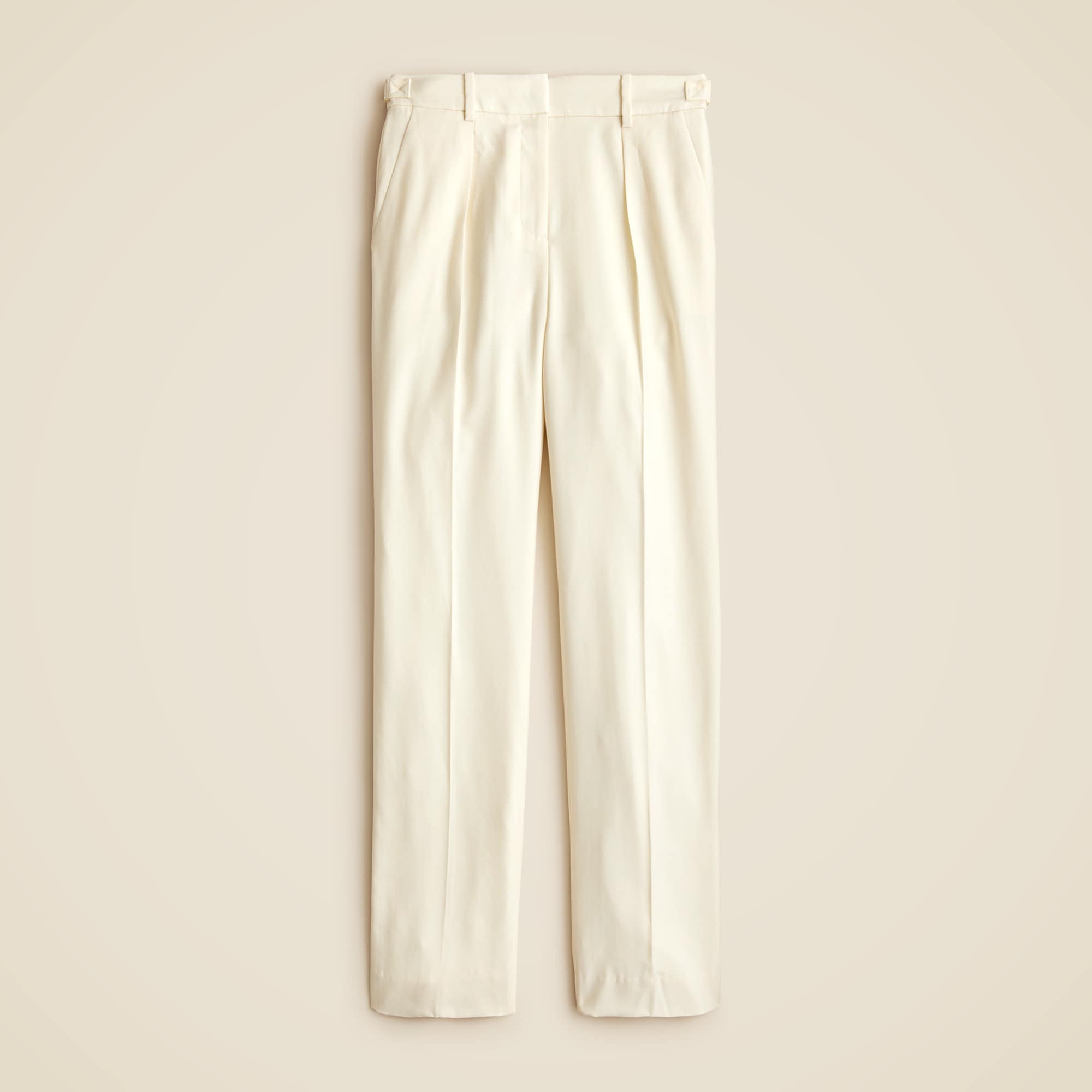Collection high-rise Portia pant in tuxedo wool