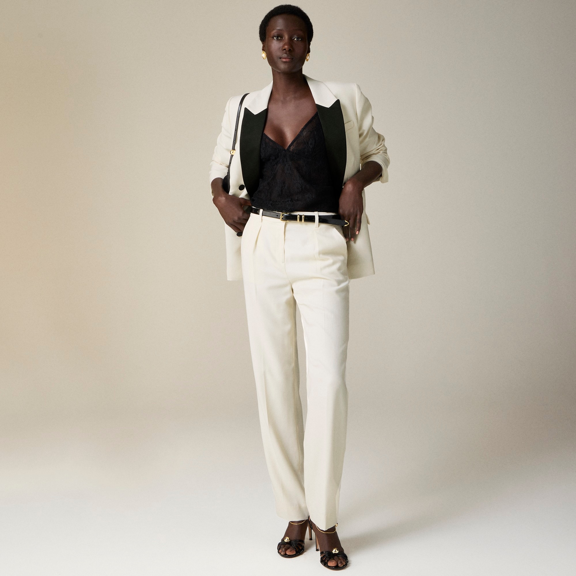 J crew tuxedo blazer womens store