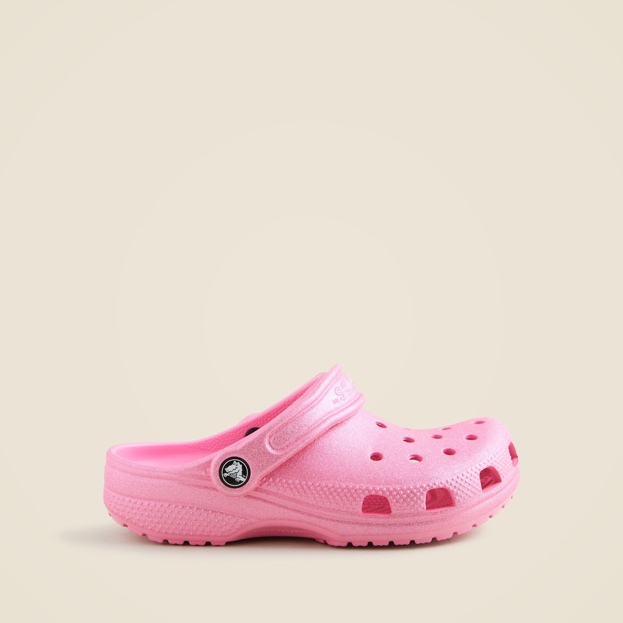 Crocs™ kids' classic glitter clogs