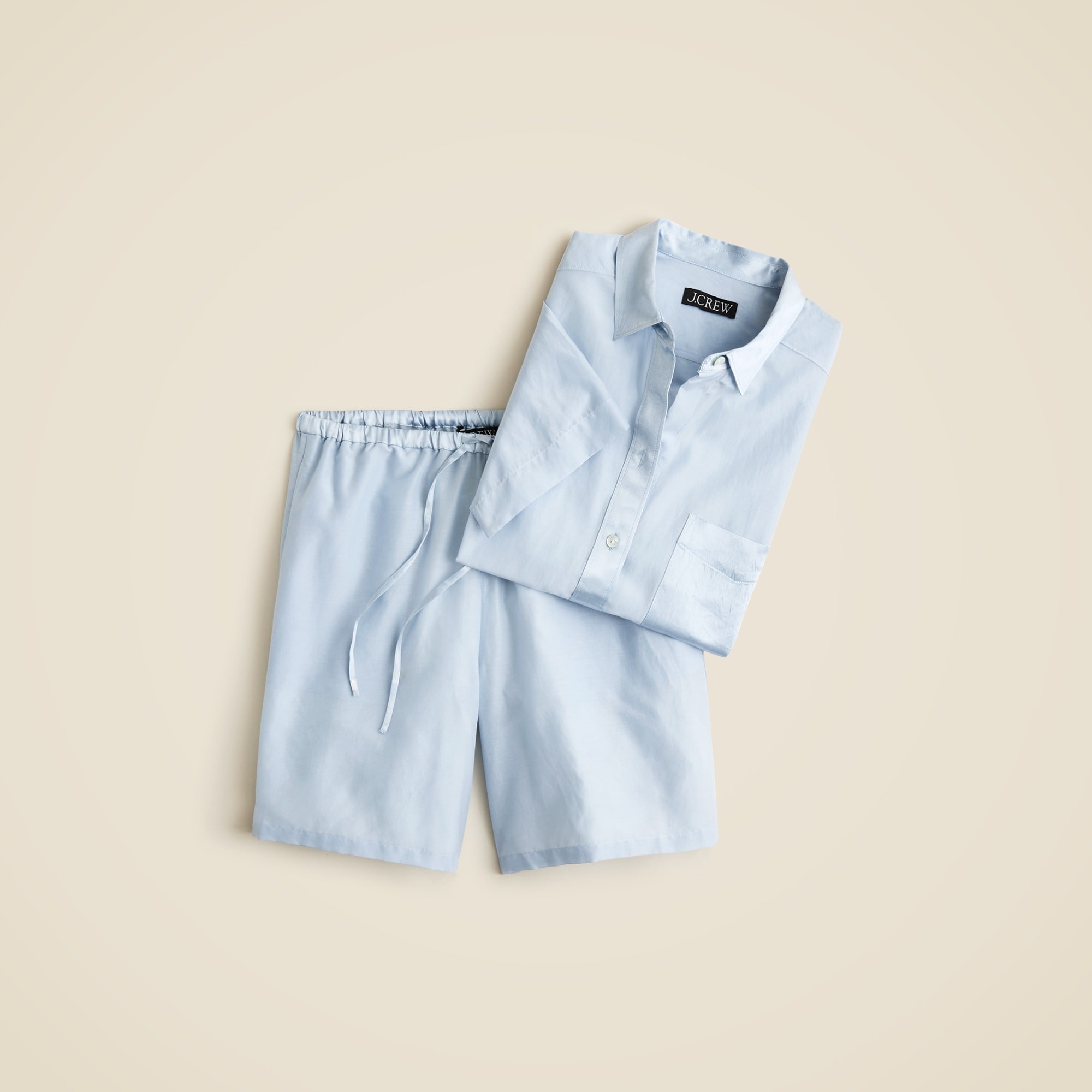 Araks X J.Crew Pajama Set In Cotton-silk Voile Blend For Women | J