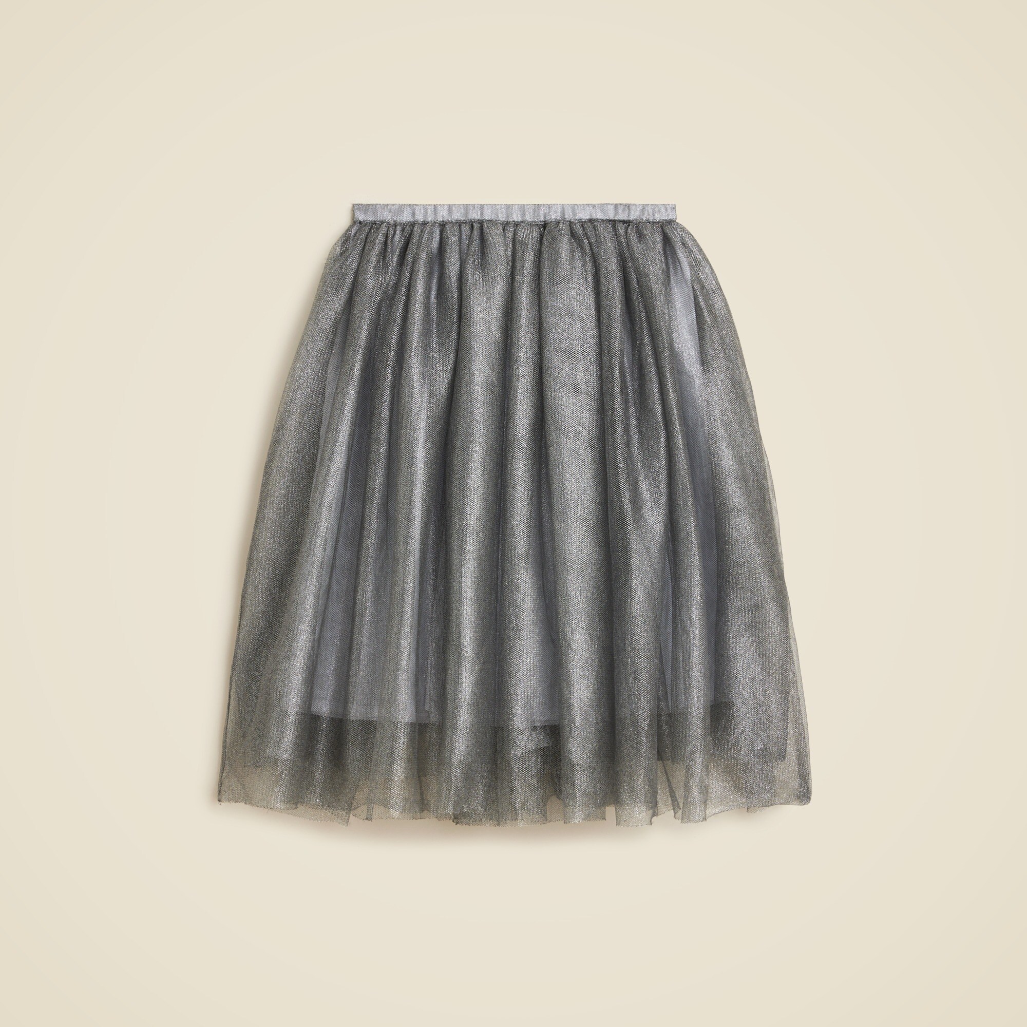 Collection ballet skirt in metallic tulle