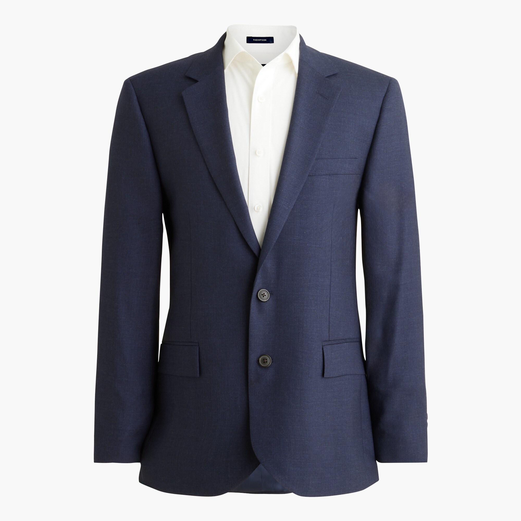 Slim-fit Thompson worsted wool suit jacket