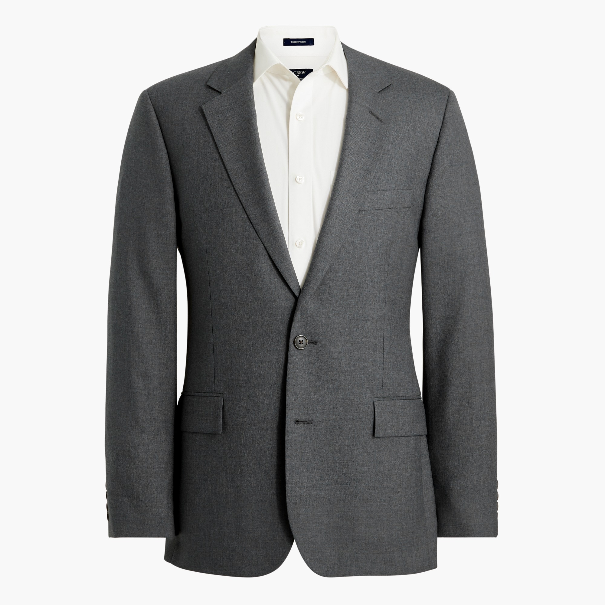 Slim-fit Thompson worsted wool suit jacket