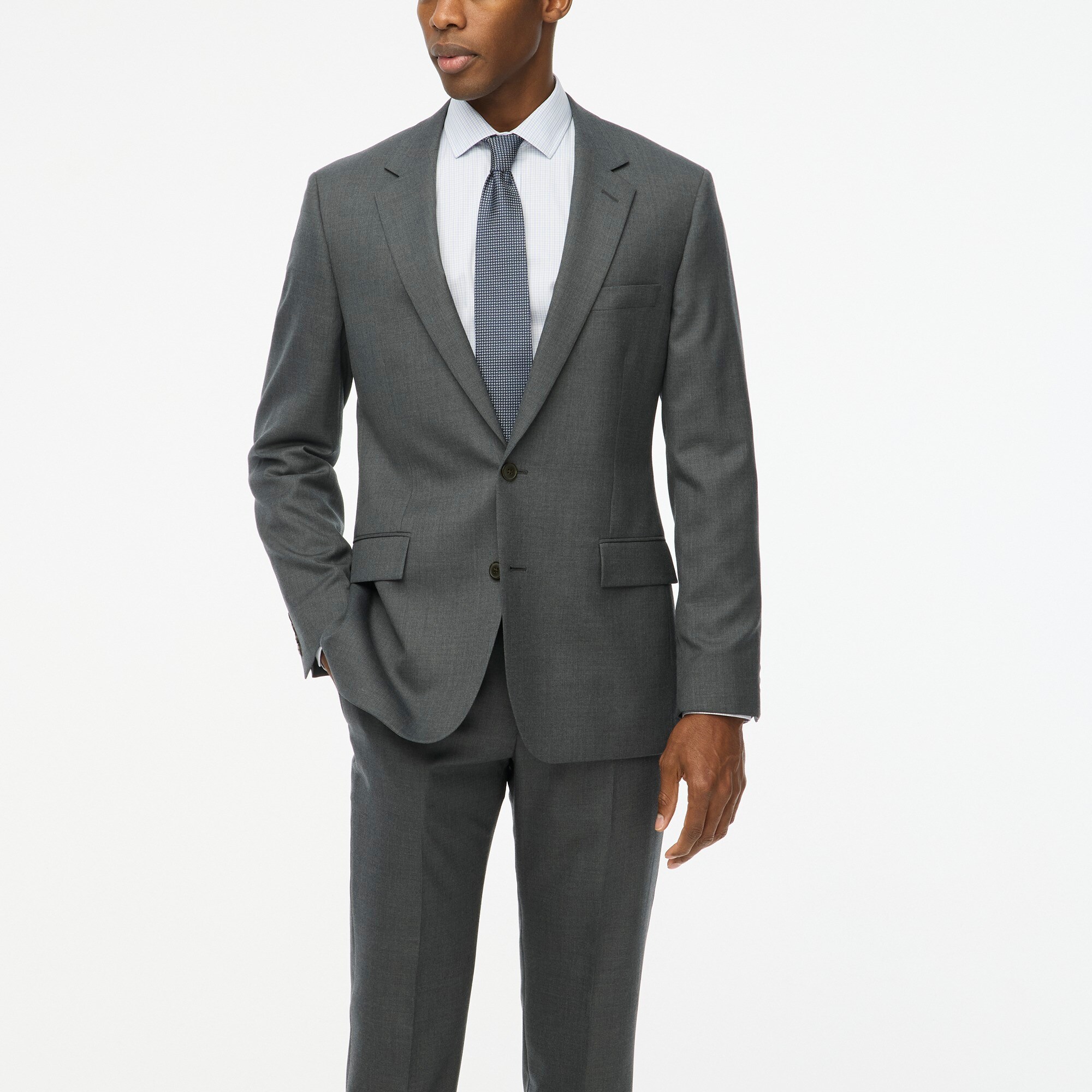 mens Slim-fit Thompson worsted wool suit jacket