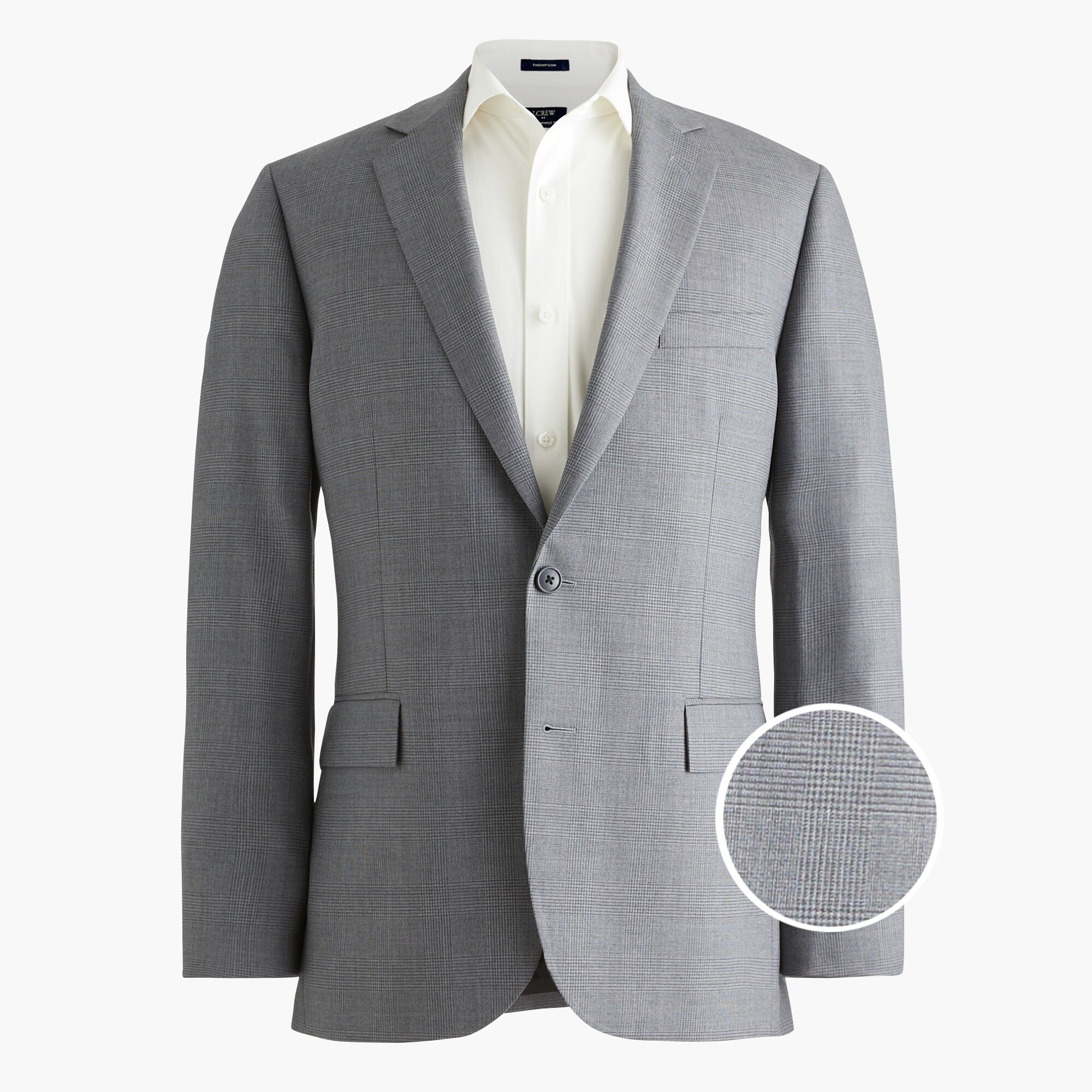 Slim-fit Thompson worsted wool suit jacket