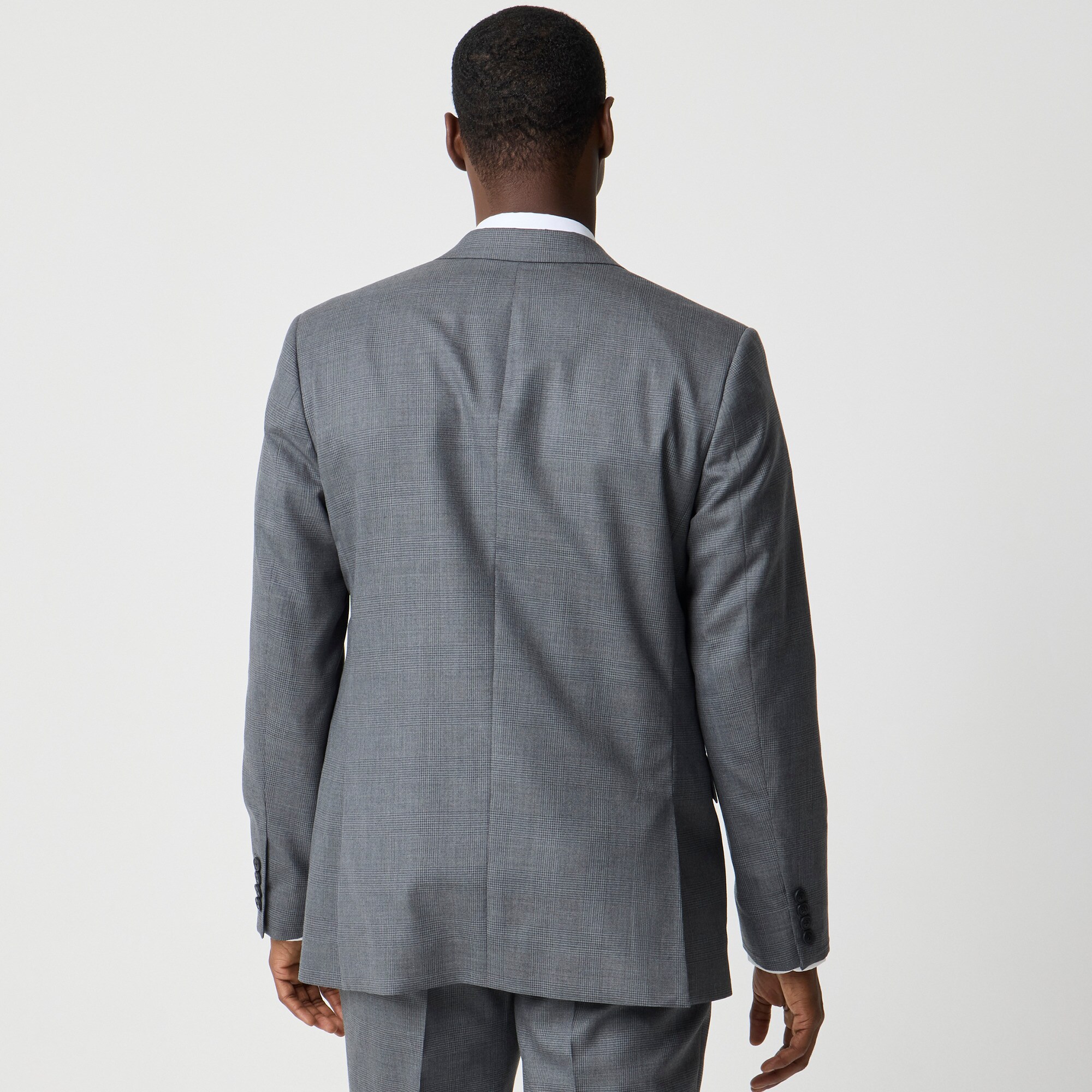 Slim-fit Thompson worsted wool suit jacket