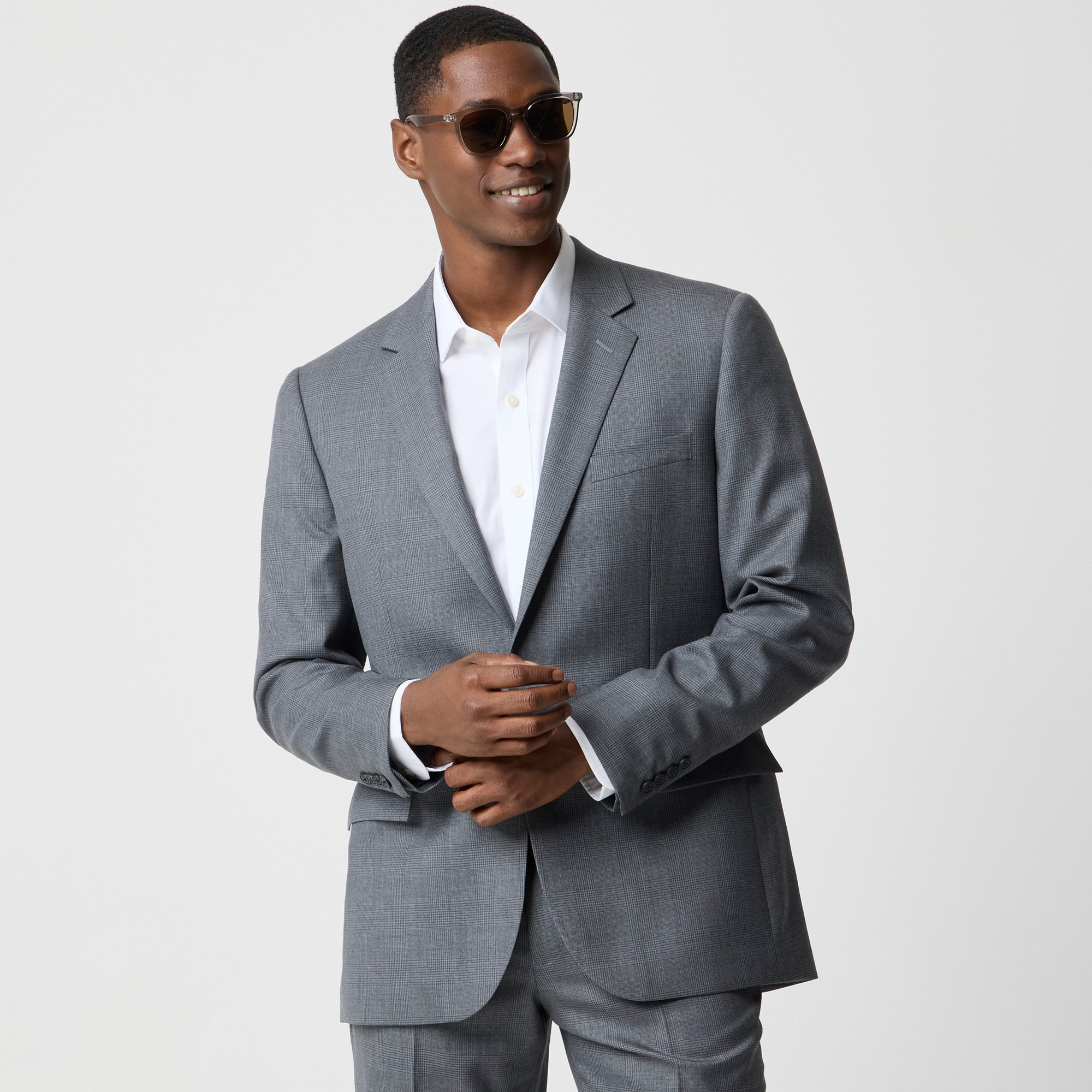 mens Slim-fit Thompson worsted wool suit jacket