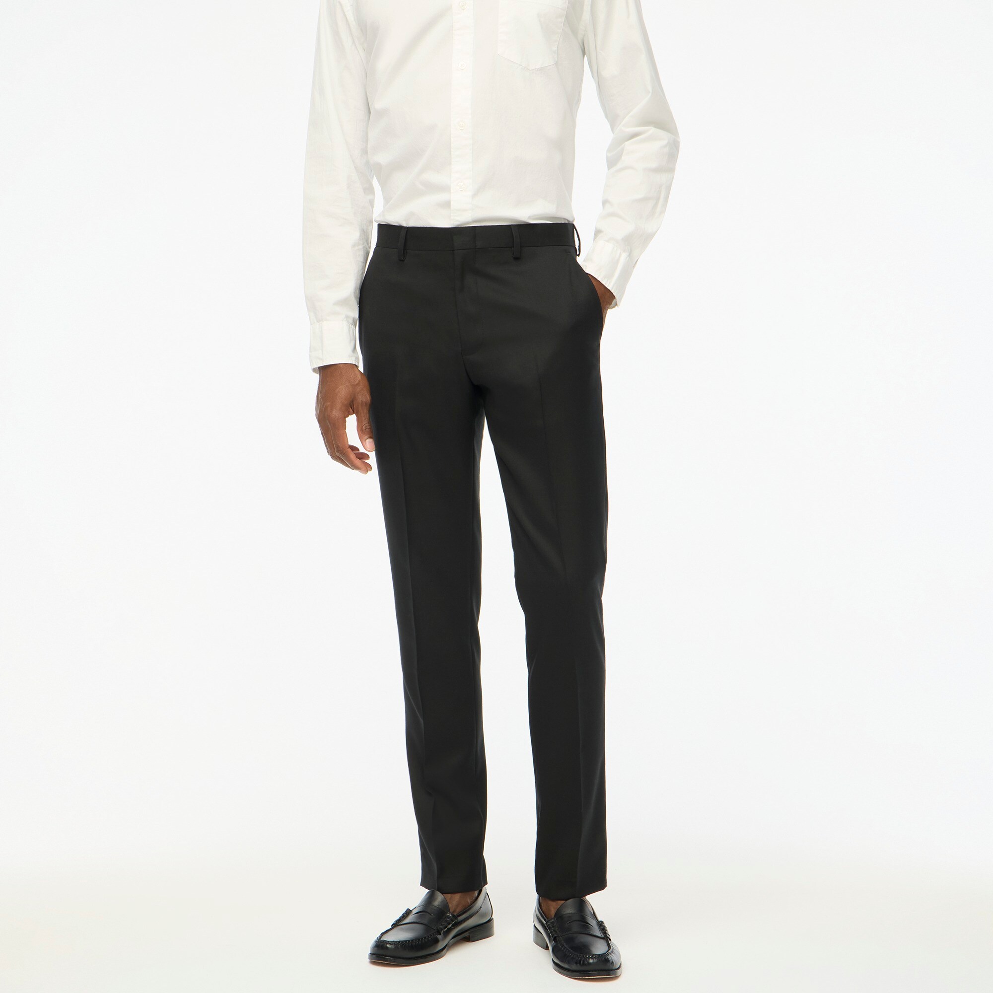 mens Slim-fit Thompson worsted wool suit pant