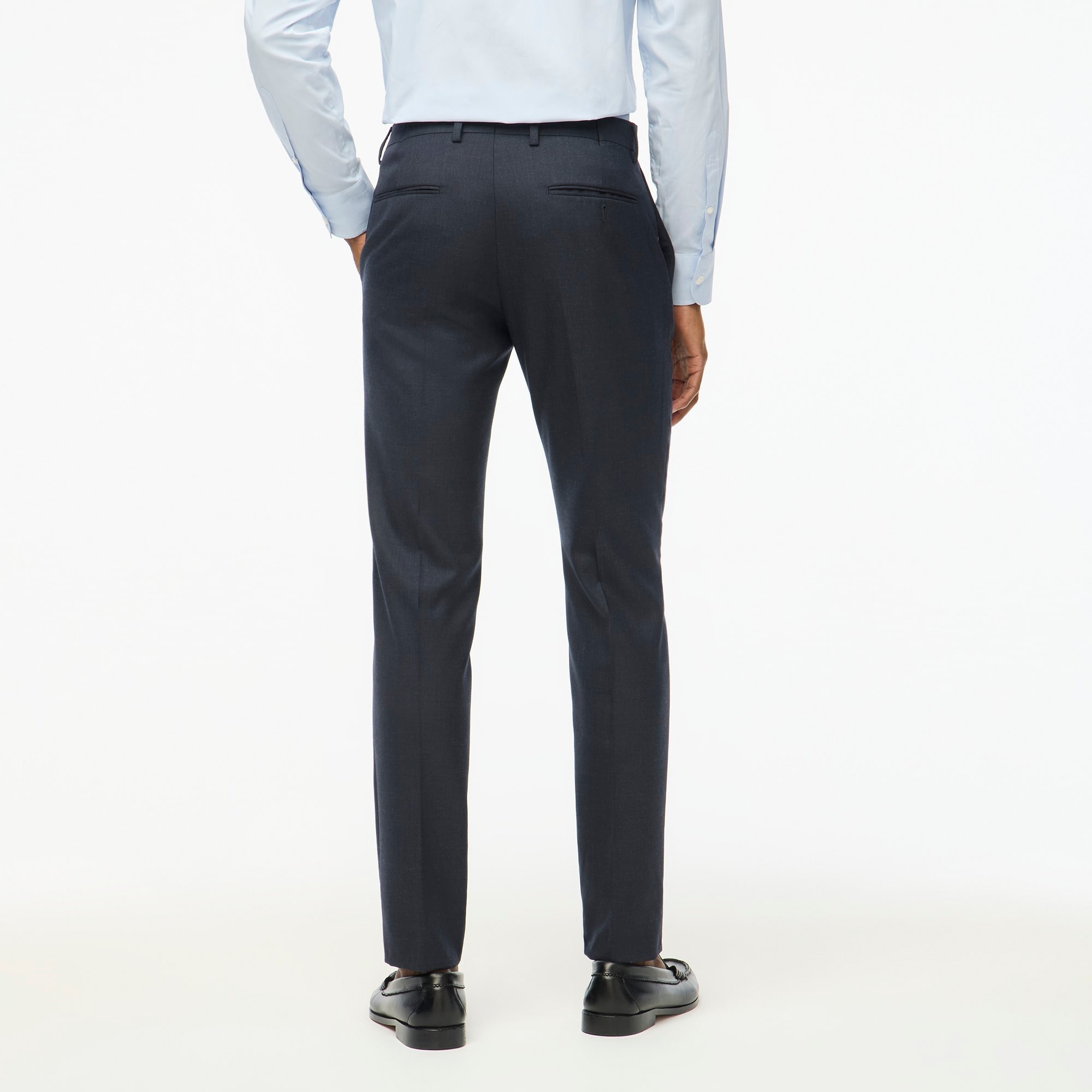 Slim-fit Thompson worsted wool suit pant