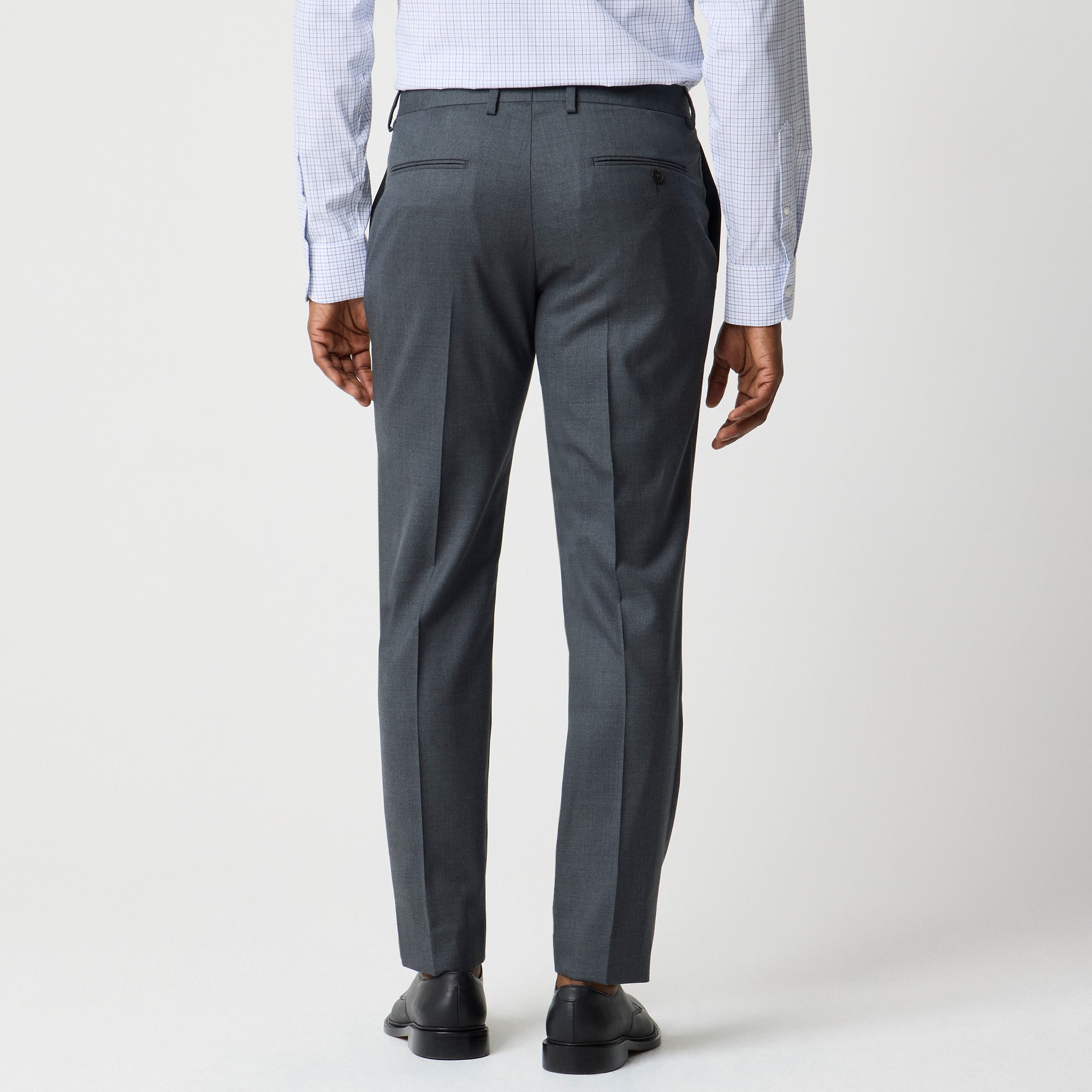 Slim-fit Thompson Worsted Wool Suit Pant For Men | Factory