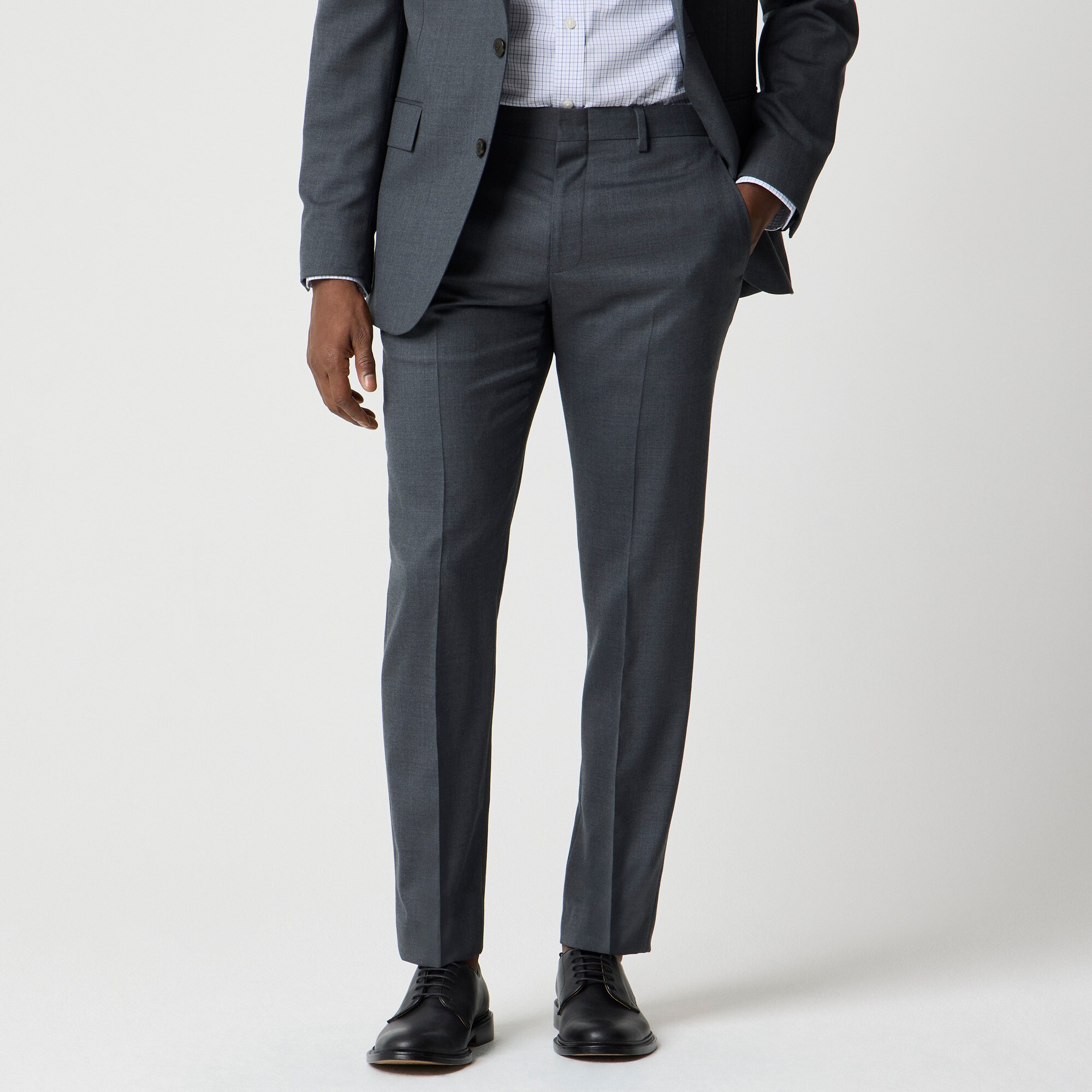 mens Slim-fit Thompson worsted wool suit pant